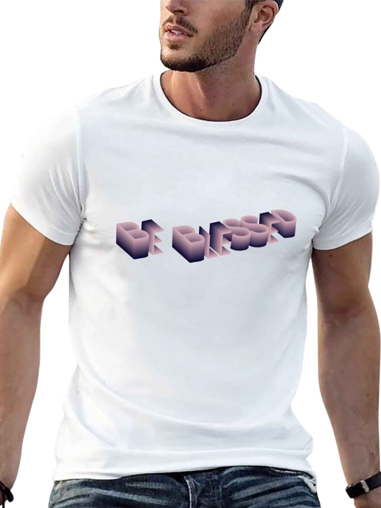 Be Blessed Graphic Tee - Black
