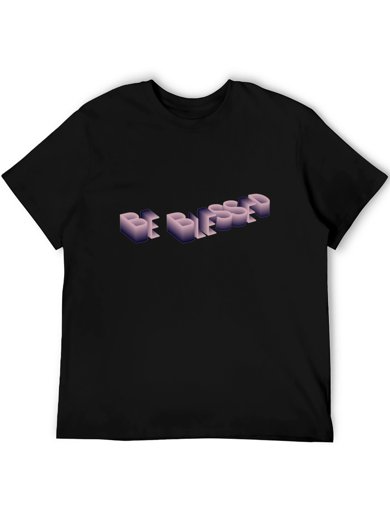 Be Blessed Graphic Tee - Black