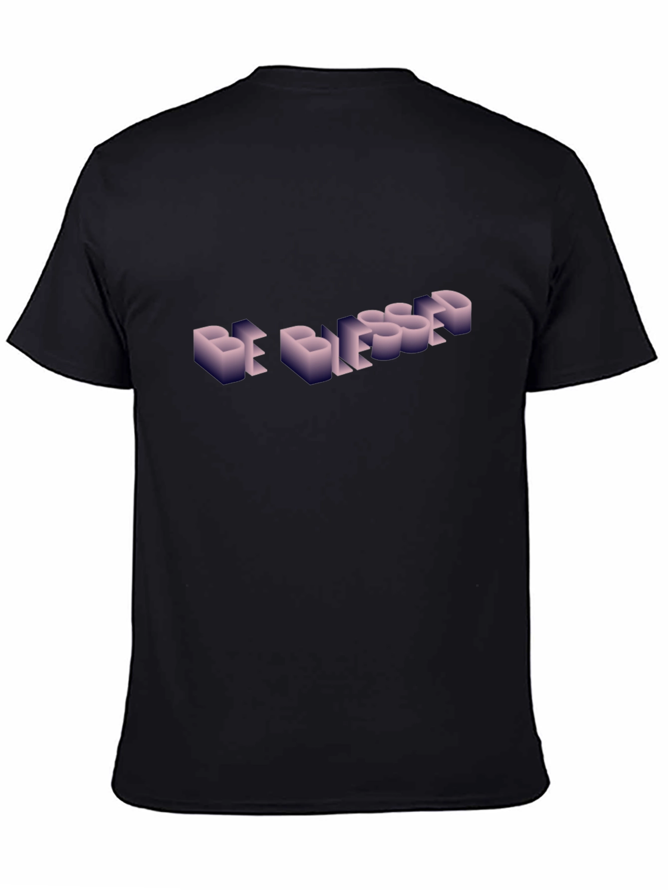 Be Blessed Graphic Tee - Black