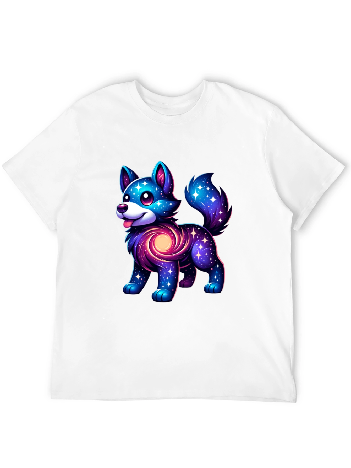Galaxy Pup T-Shirt - Cosmic Dog Design