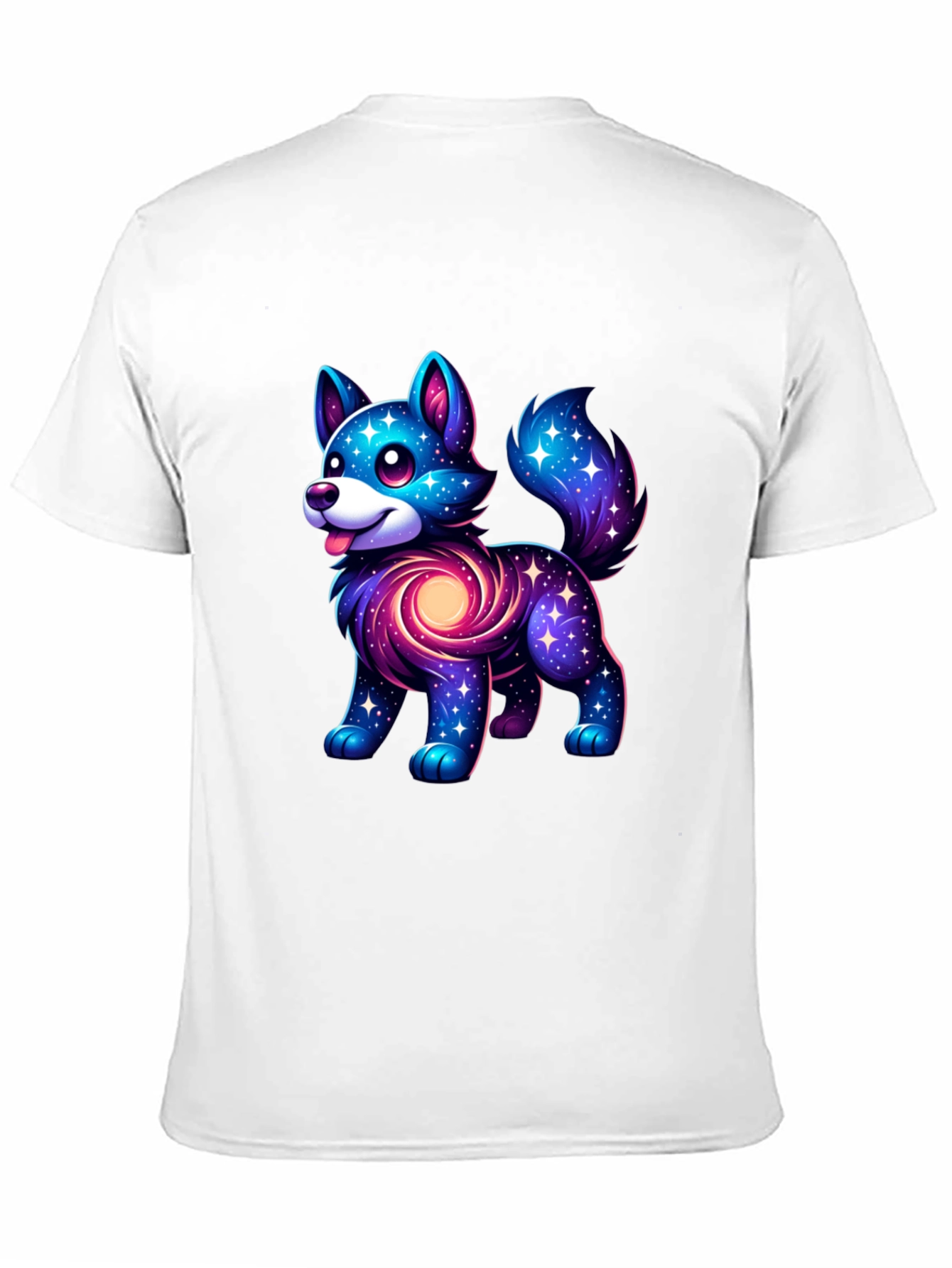 Galaxy Pup T-Shirt - Cosmic Dog Design