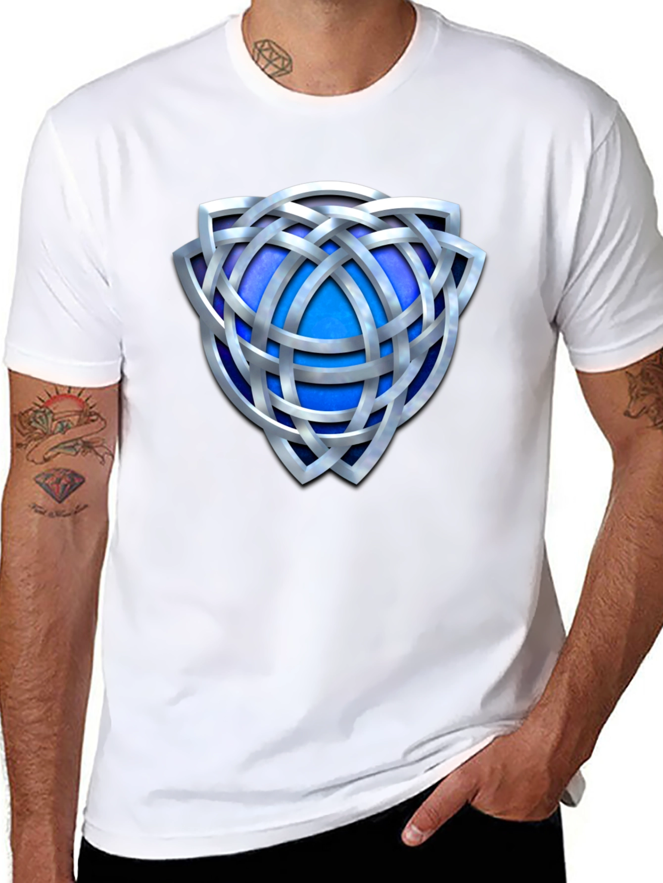 Celtic Knot T-Shirt - Graphic Print Tee
