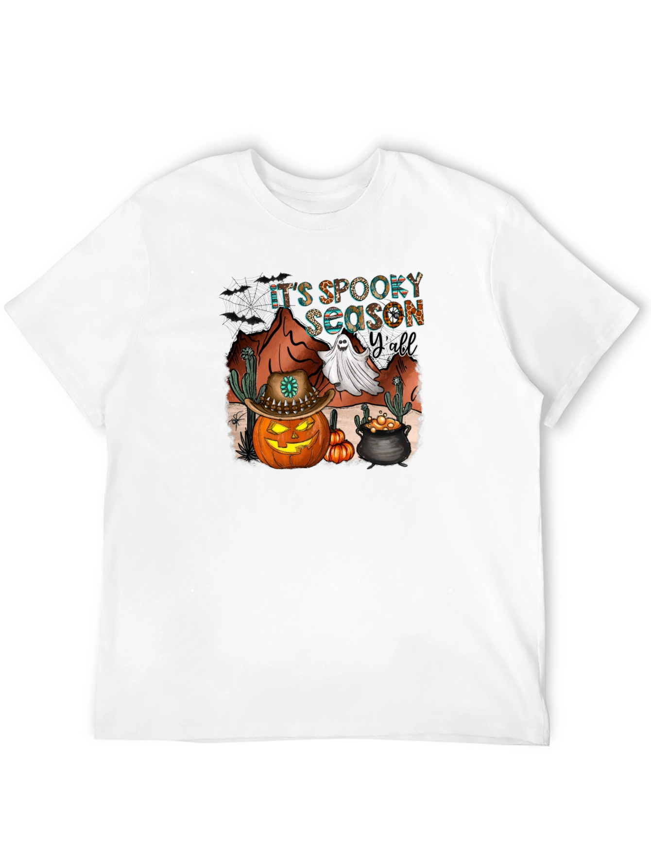 Spooky Season Yall Black T-Shirt