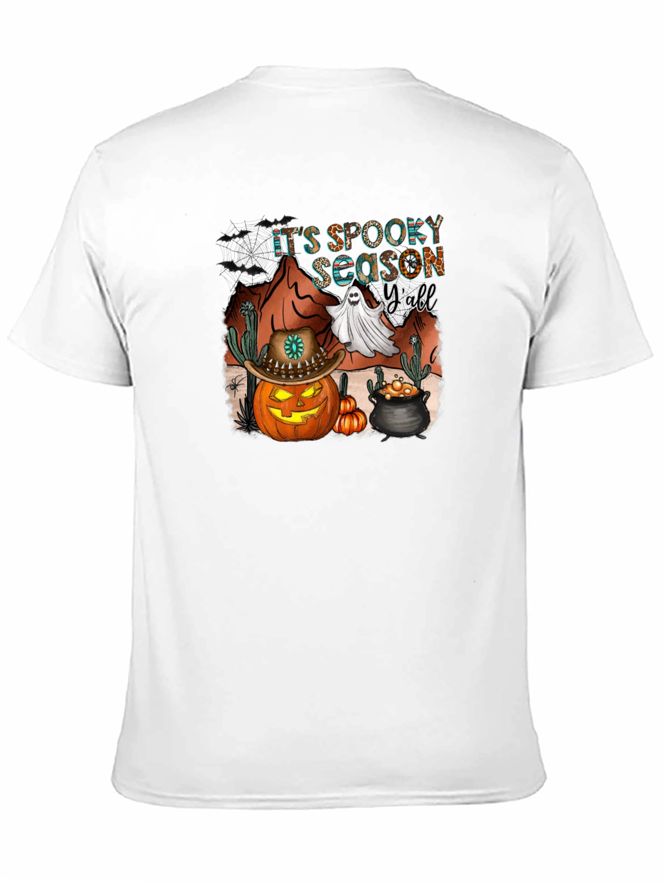 Spooky Season Yall Black T-Shirt