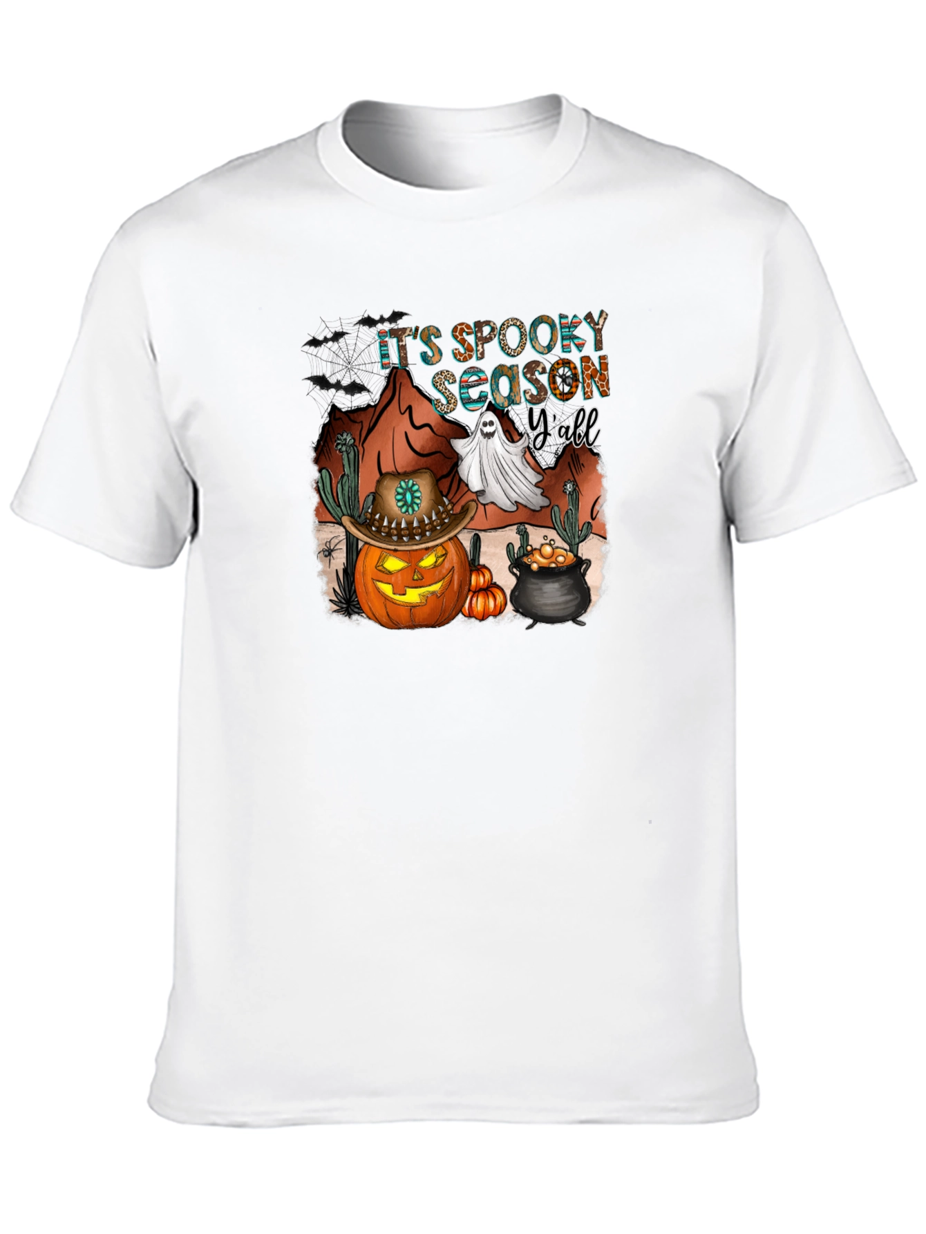 Spooky Season Yall Black T-Shirt