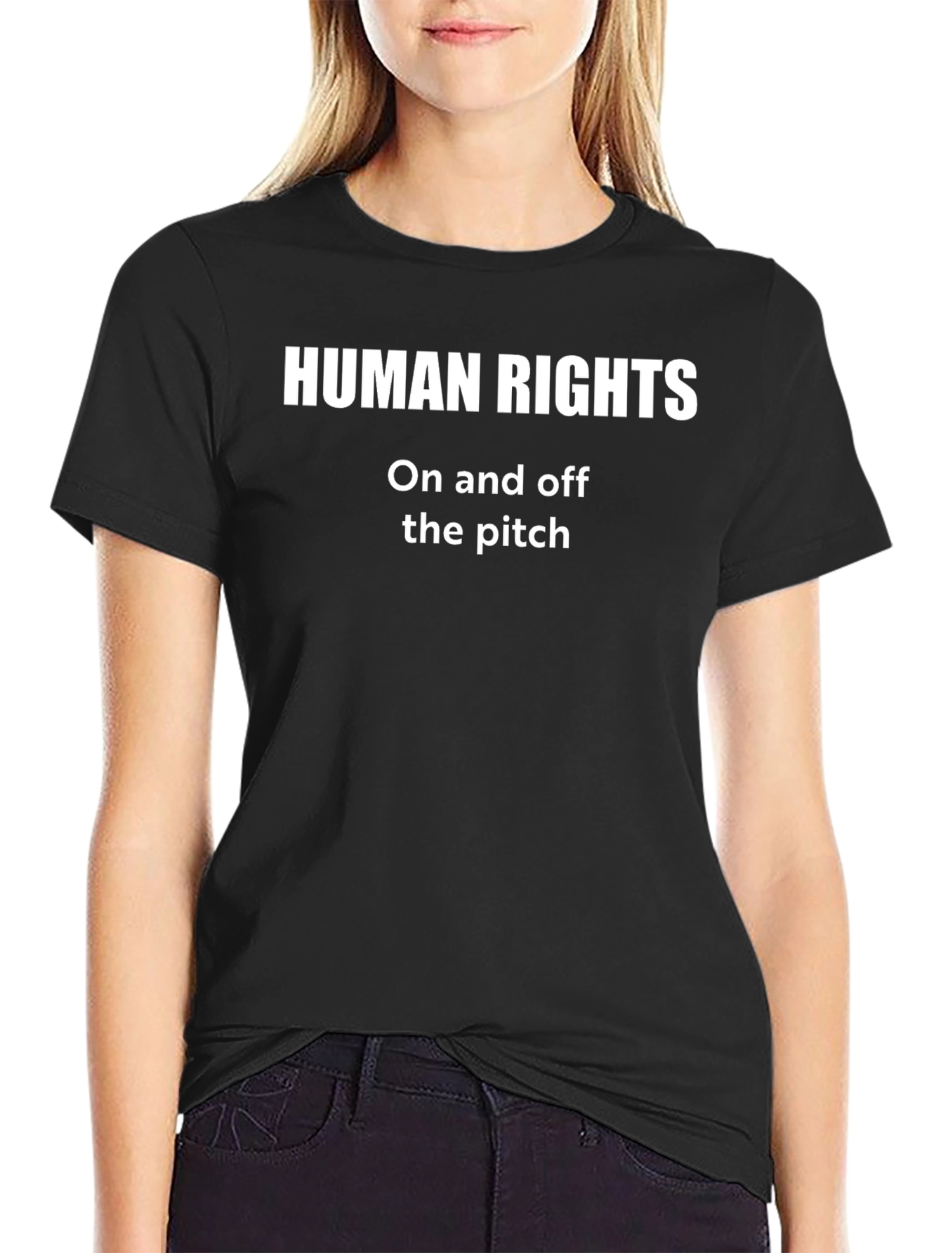 Human Rights T-Shirt - On and Off the Pitch