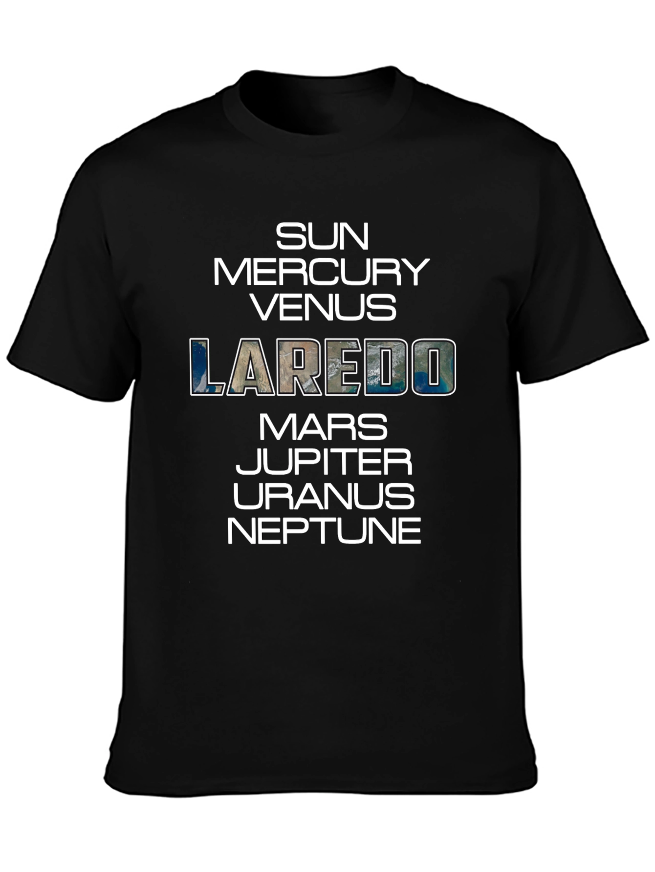 Planetary Laredo T-Shirt - Unique Graphic Tee