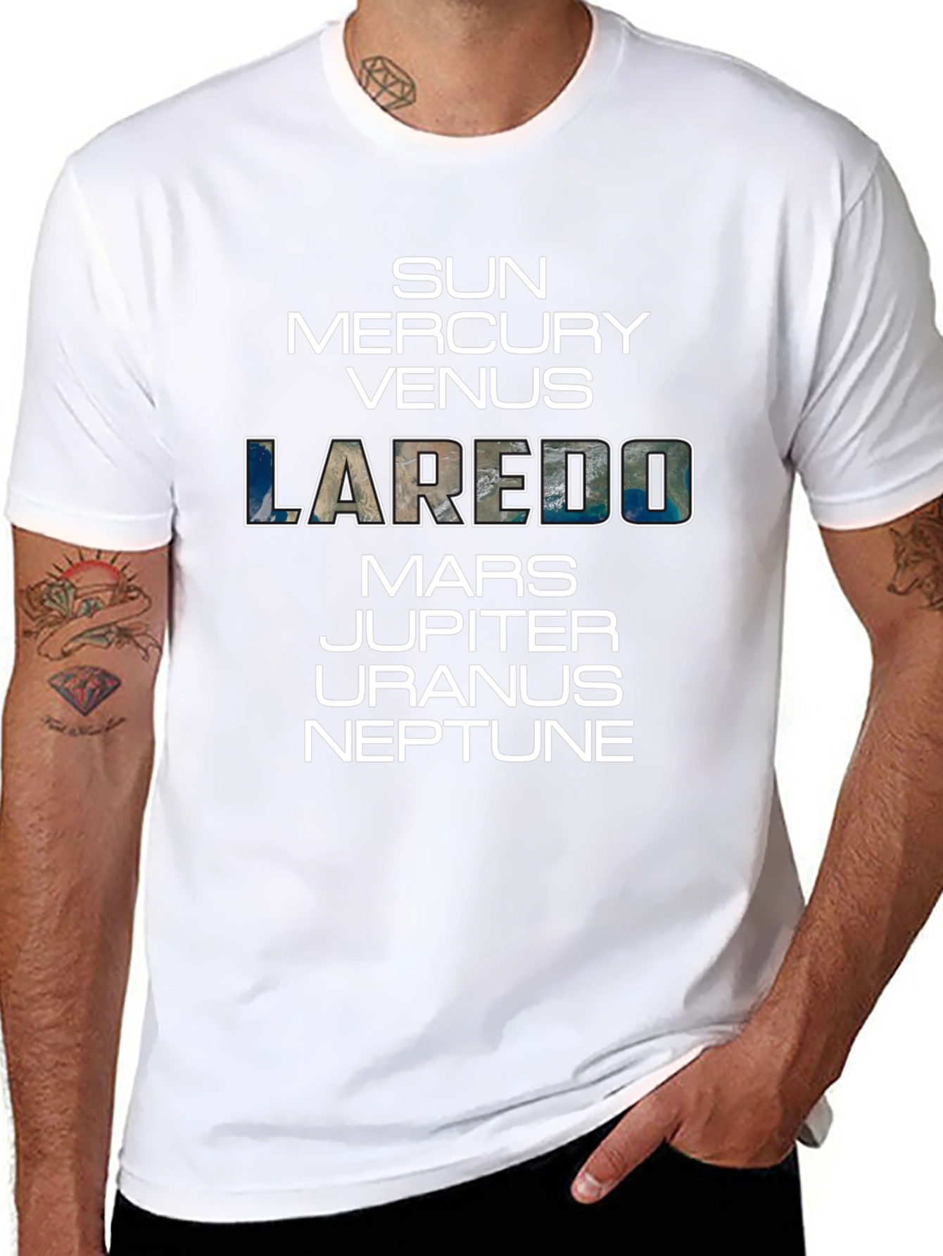 Planetary Laredo T-Shirt - Unique Graphic Tee