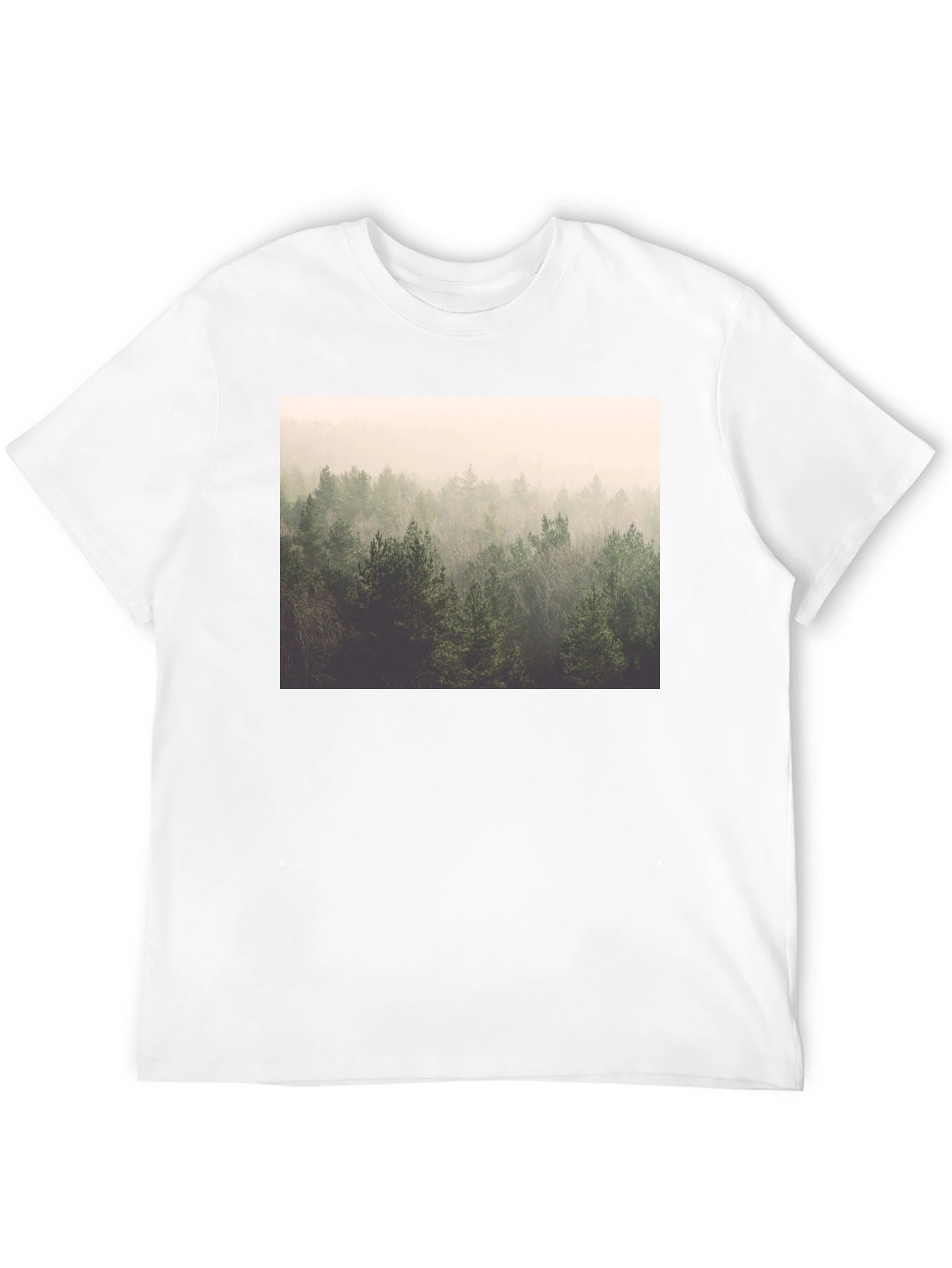 Forest Graphic Black T-Shirt