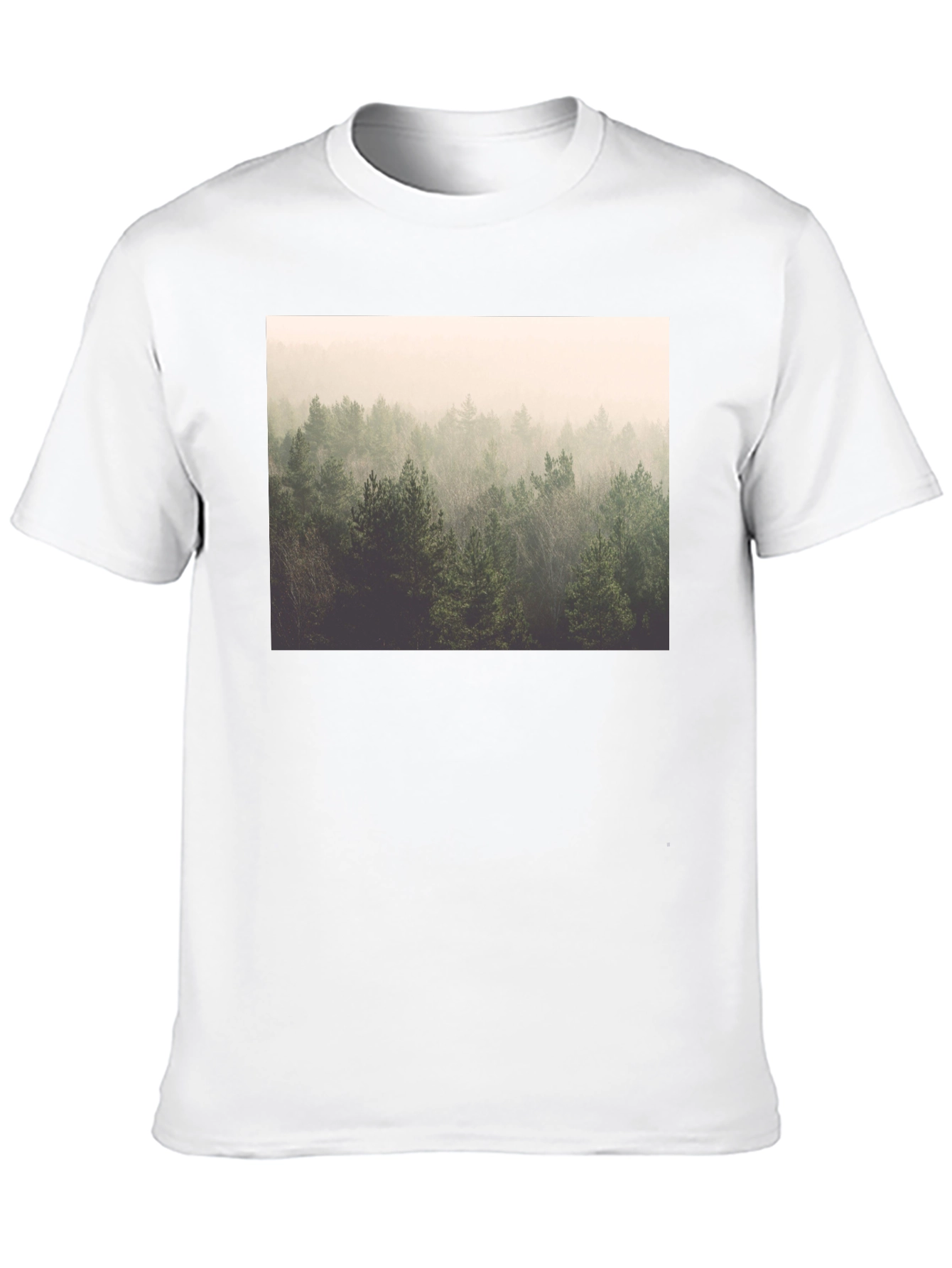 Forest Graphic Black T-Shirt