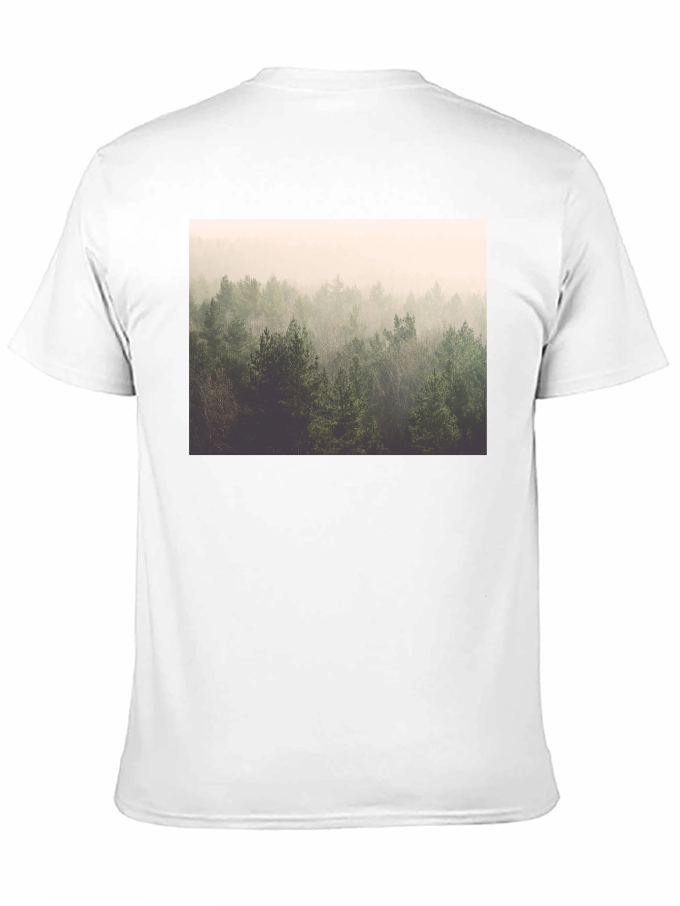 Forest Graphic Black T-Shirt