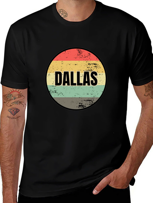 Retro Dallas T-Shirt - Vintage Style Graphic Tee