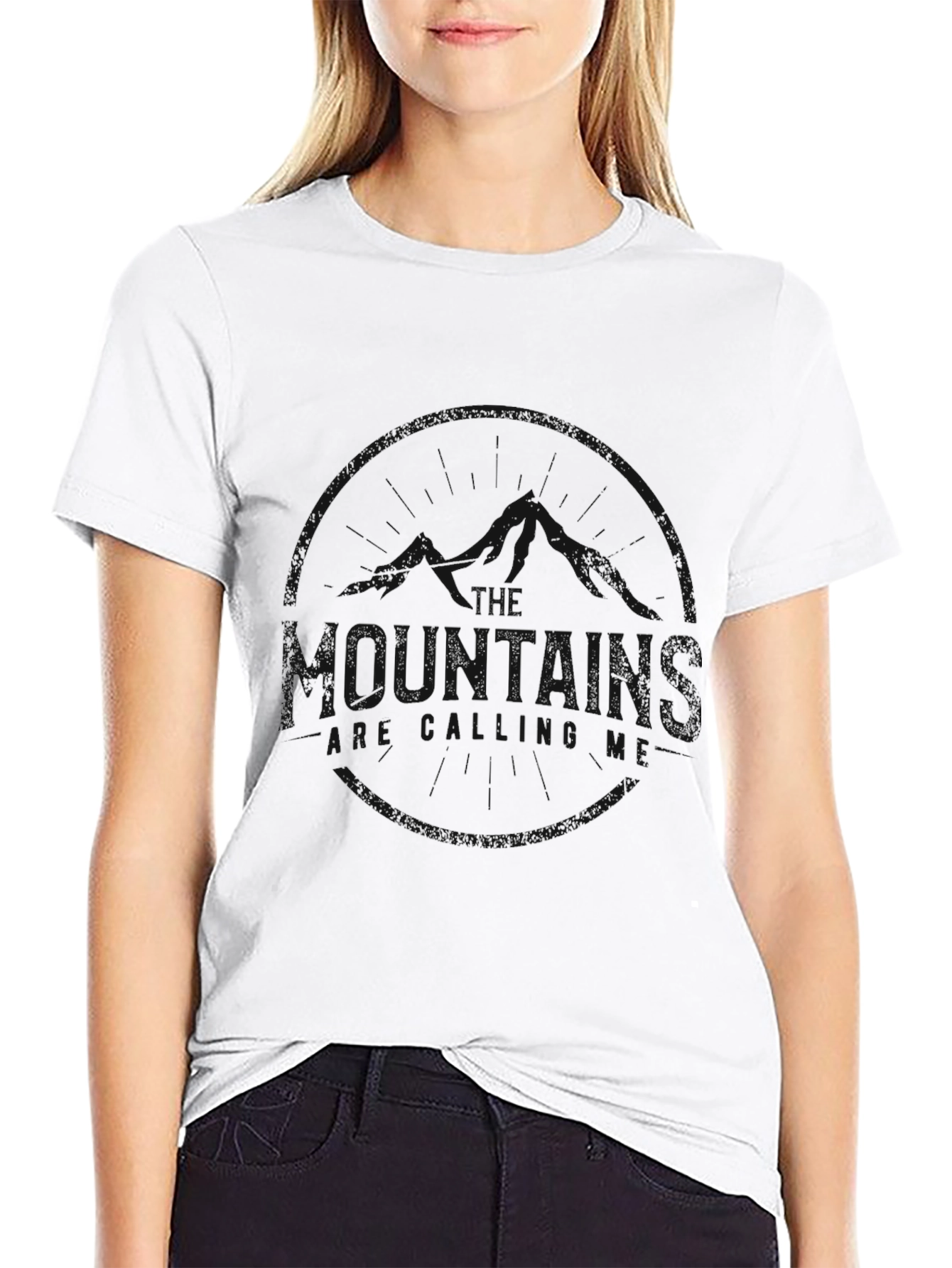Mens Solid Black Casual Short Sleeve T-Shirt