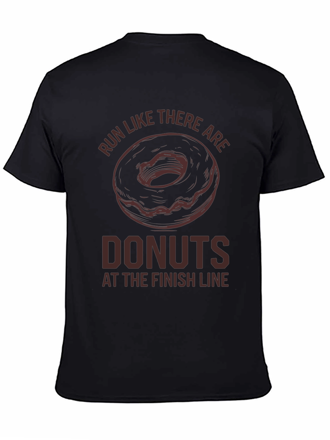 Run For Donuts T-Shirt - Funny Running Tee