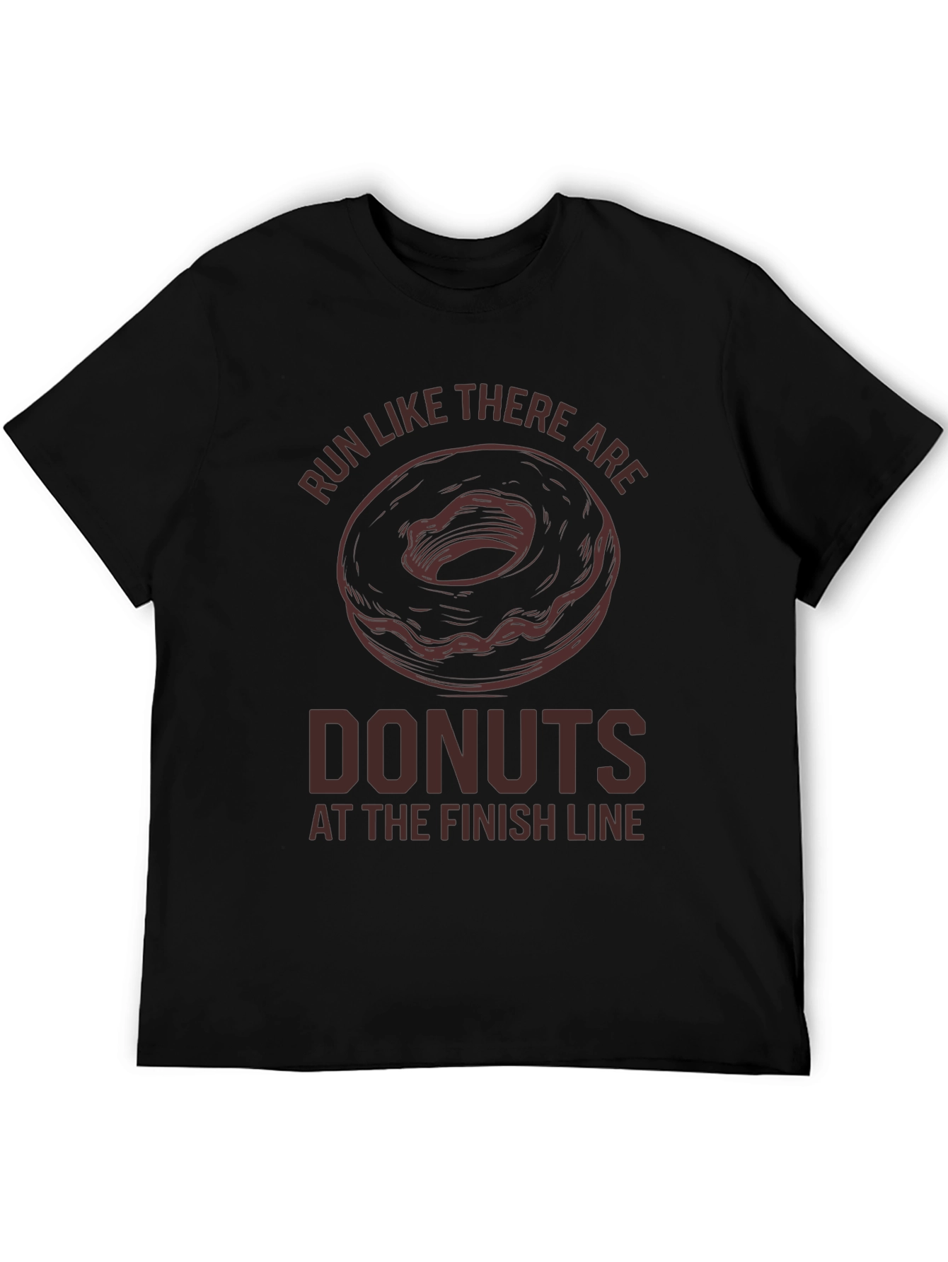 Run For Donuts T-Shirt - Funny Running Tee