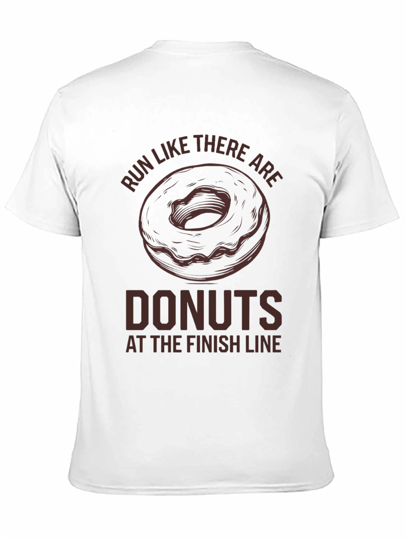 Run For Donuts T-Shirt - Funny Running Tee