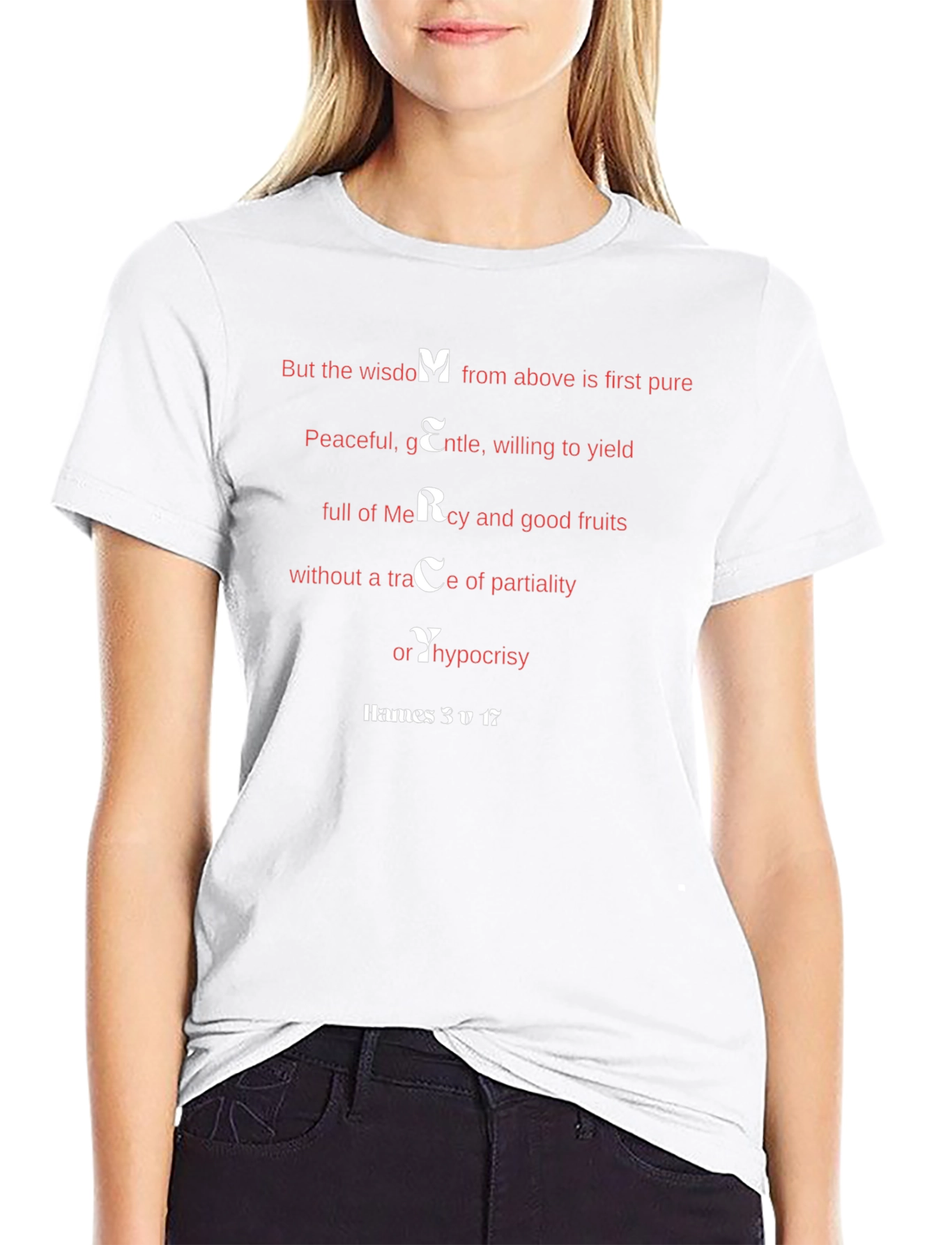 Mercy T-Shirt Christian Bible Verse Tee