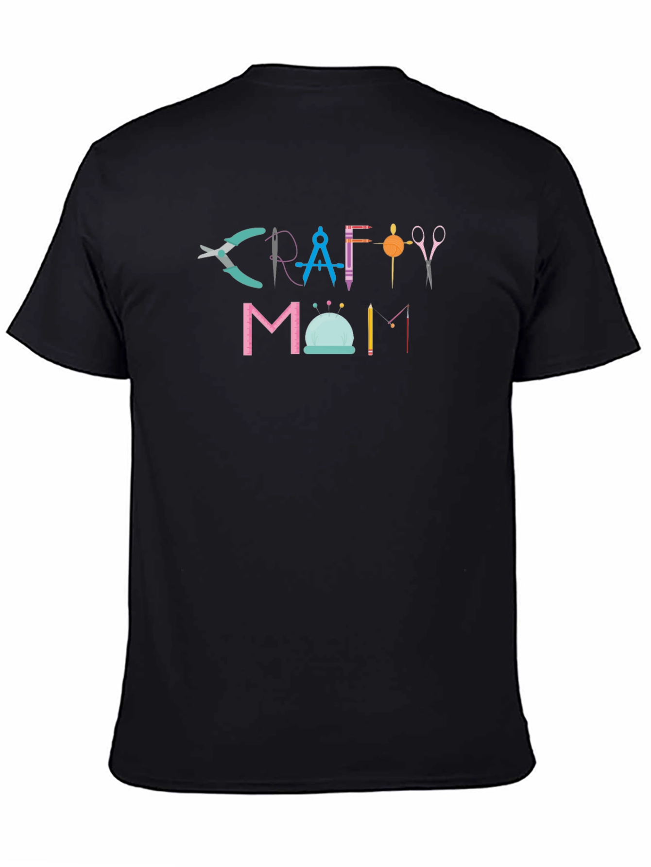 Crafty Mom T-Shirt - Hobbyist Design