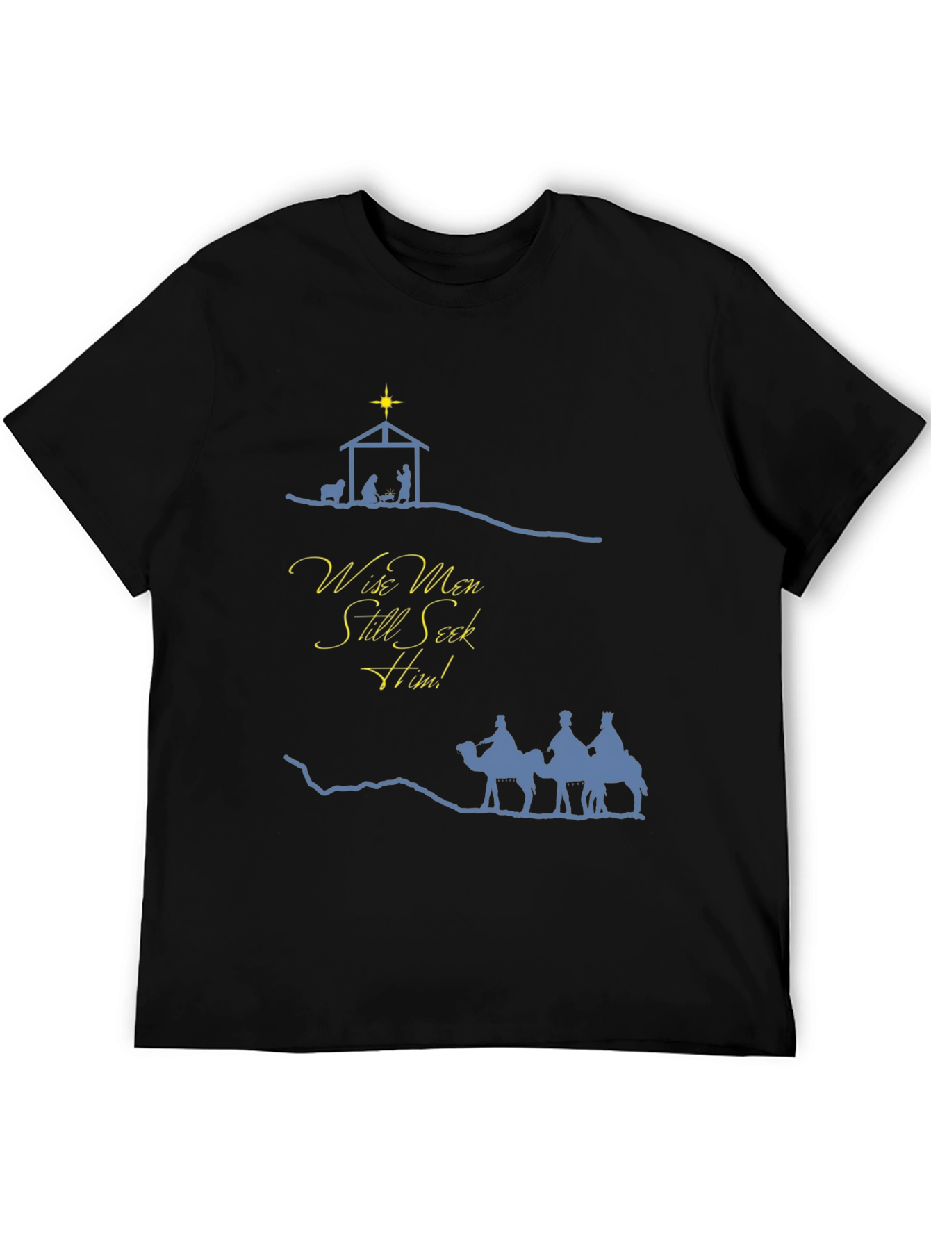 Wise Men Seek Him Christmas T-Shirt