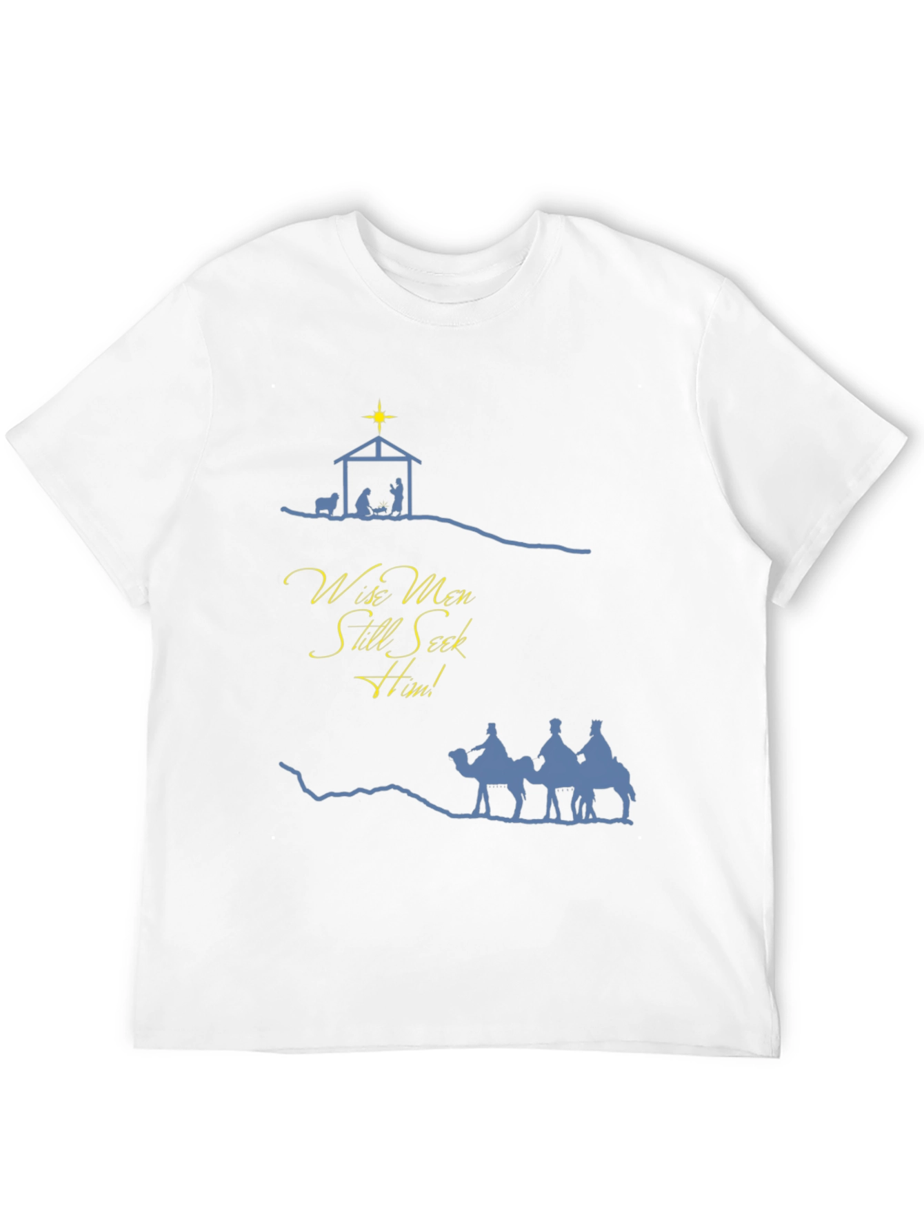 Wise Men Seek Him Christmas T-Shirt