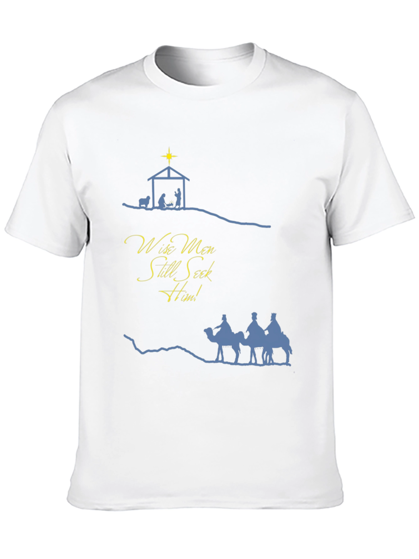 Wise Men Seek Him Christmas T-Shirt