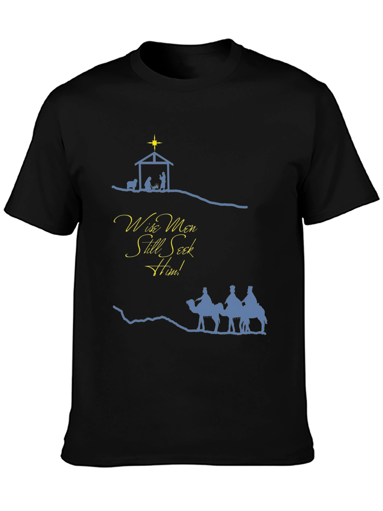 Wise Men Seek Him Christmas T-Shirt