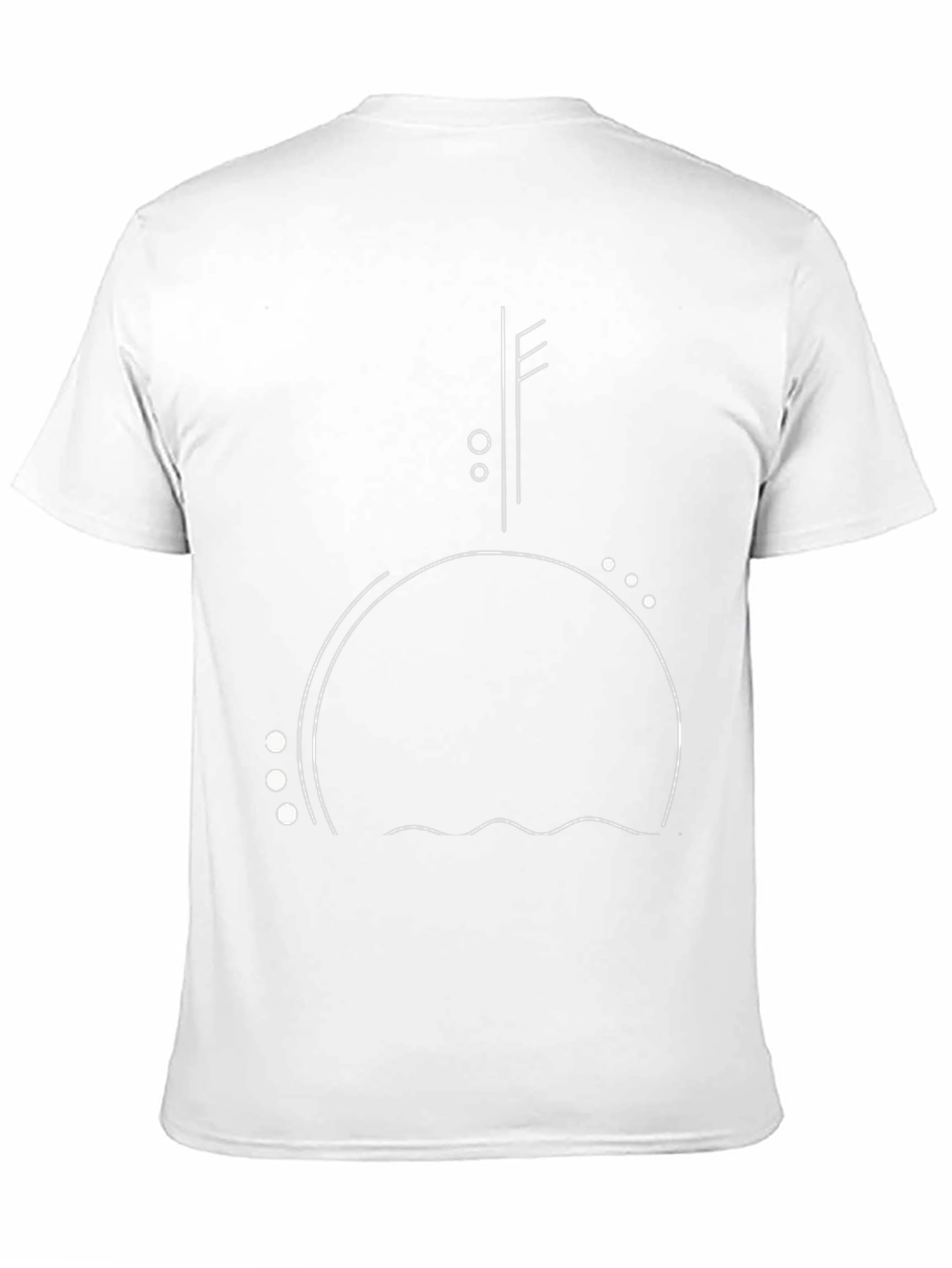 Abstract Graphic Tee - Minimalist Design