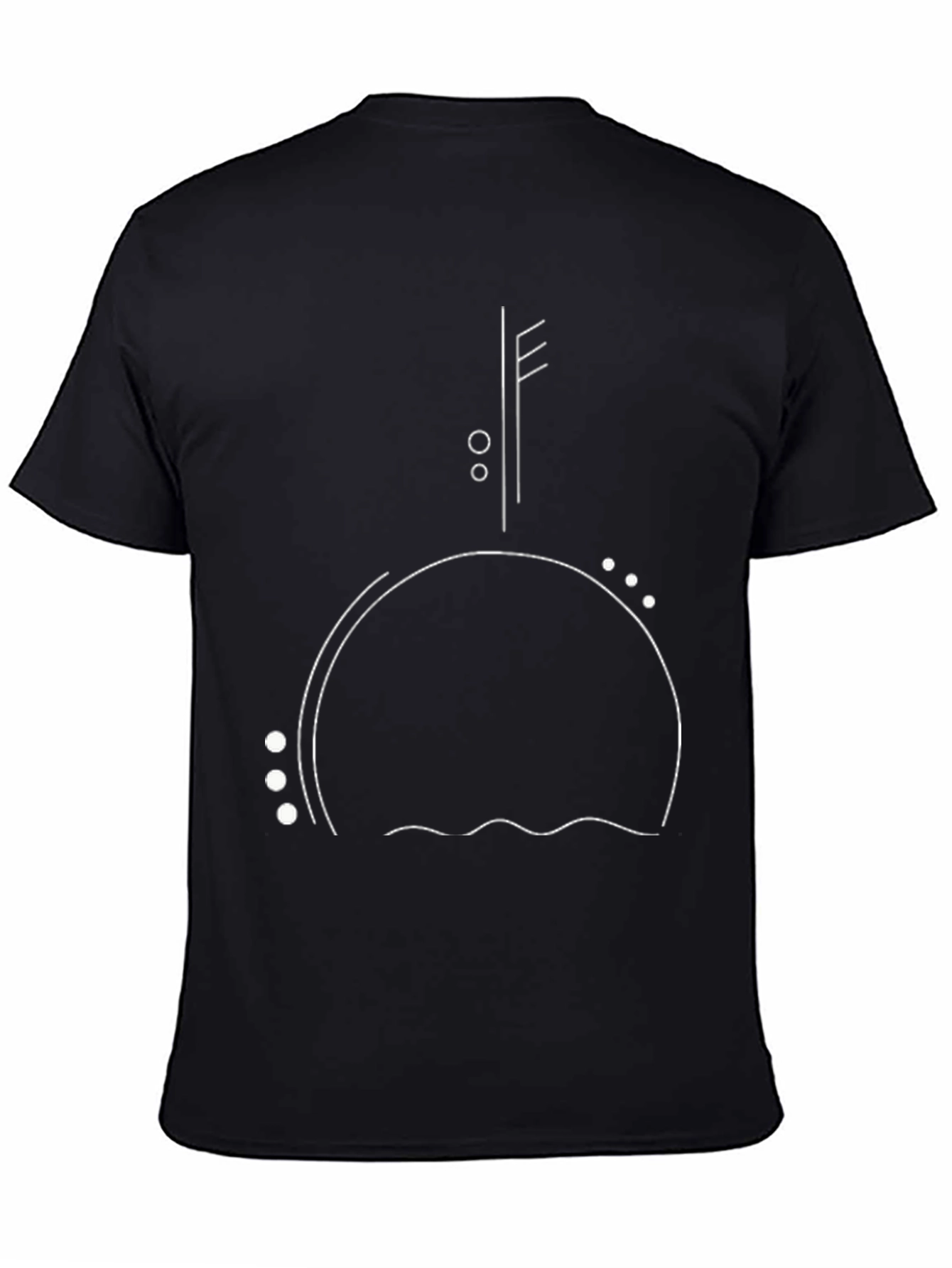 Abstract Graphic Tee - Minimalist Design