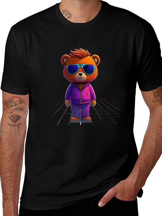 Cool Bear Graphic Tee - Black
