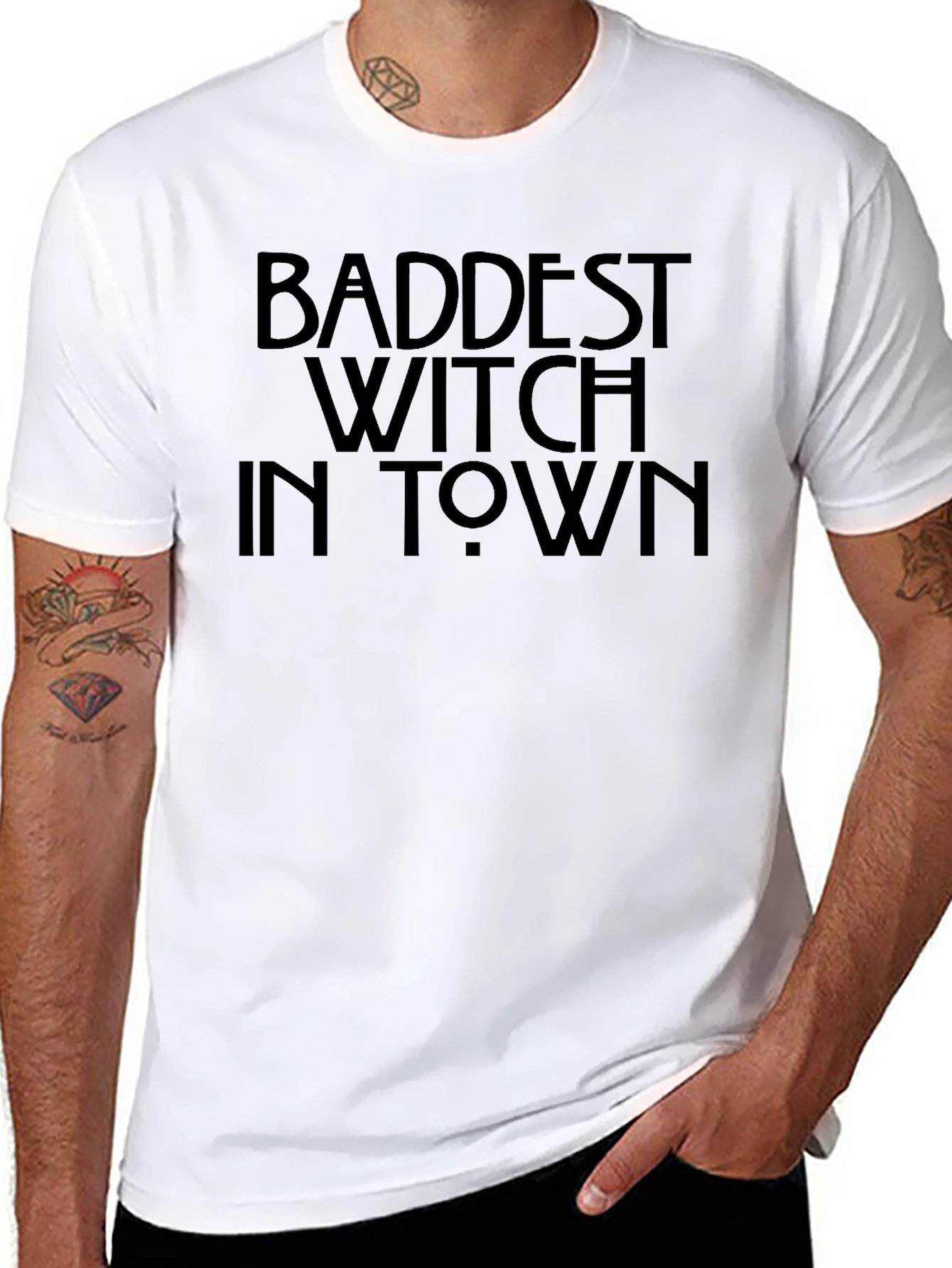 Baddest Witch in Town Graphic Tee