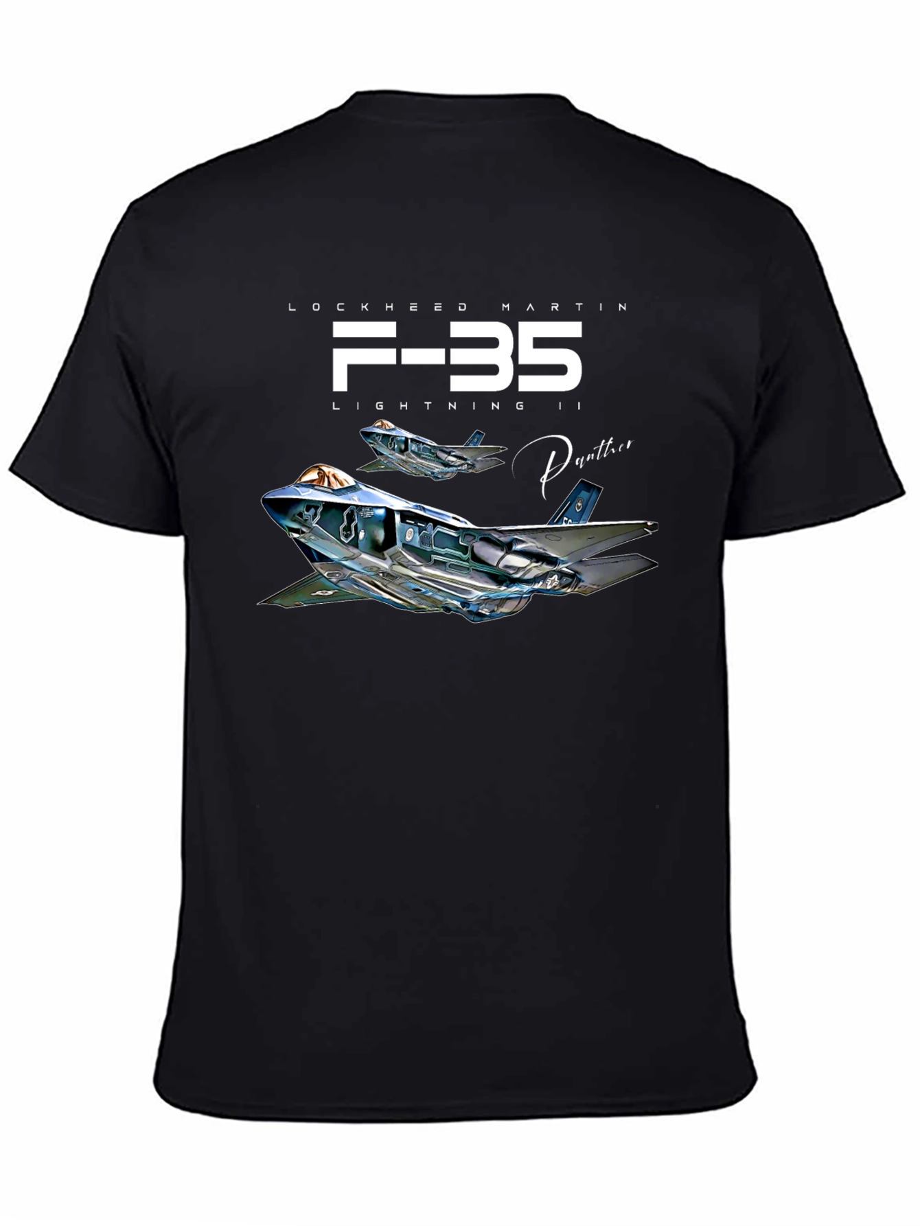 F-35 Lightning II Graphic T-Shirt - Jet Fighter Tee