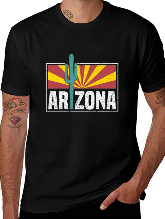 Arizona Retro Cactus T-Shirt