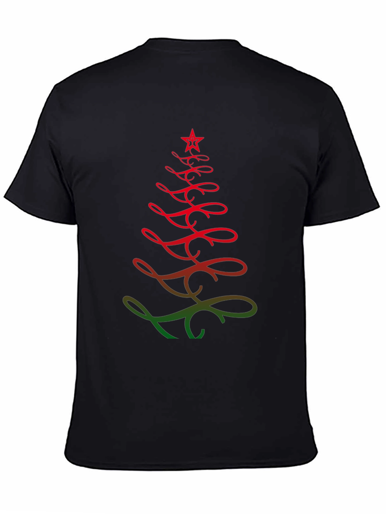 Festive Christmas Tree Graphic Tee