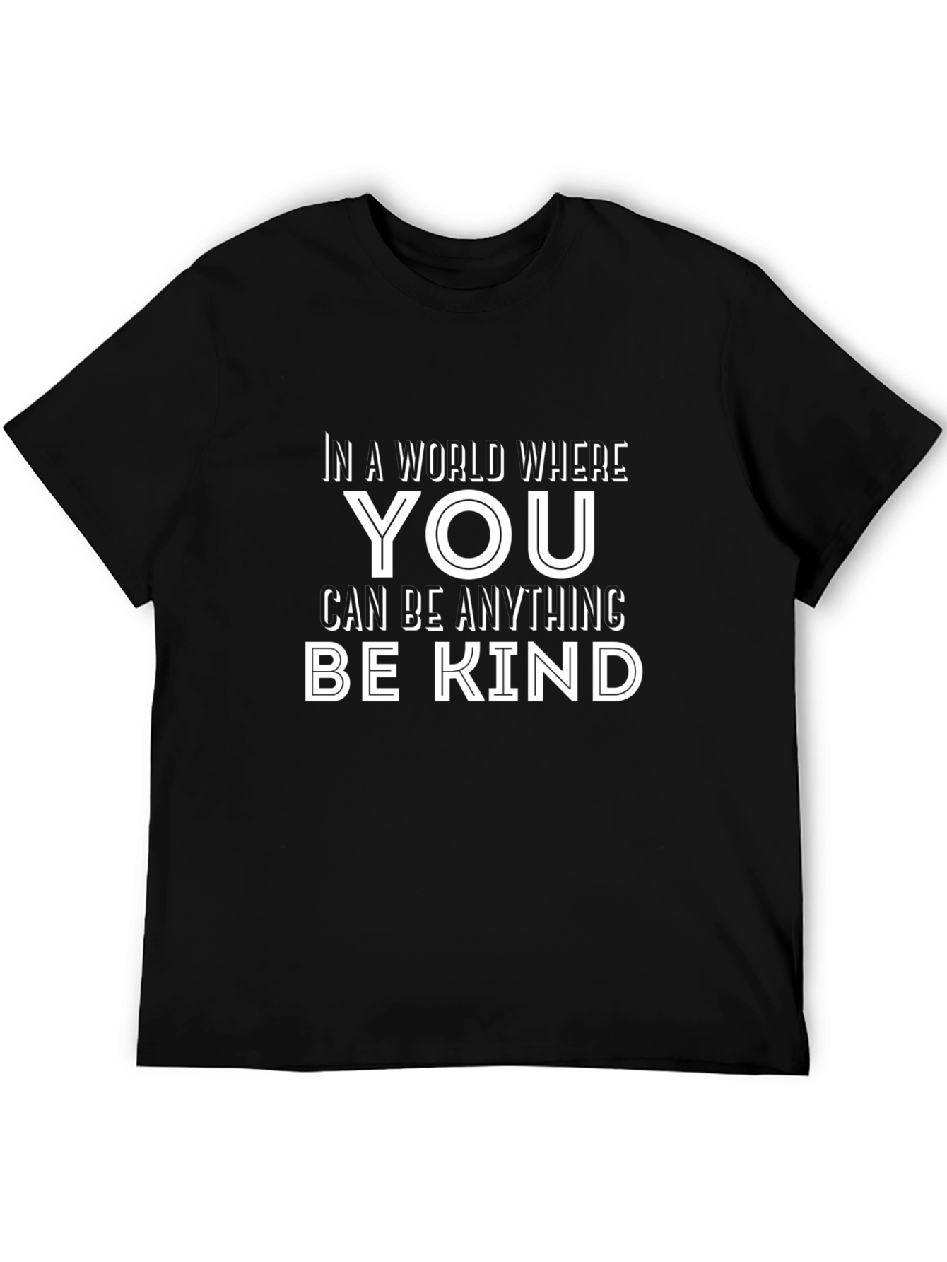 Be Kind Graphic Tee - Positive Message Shirt