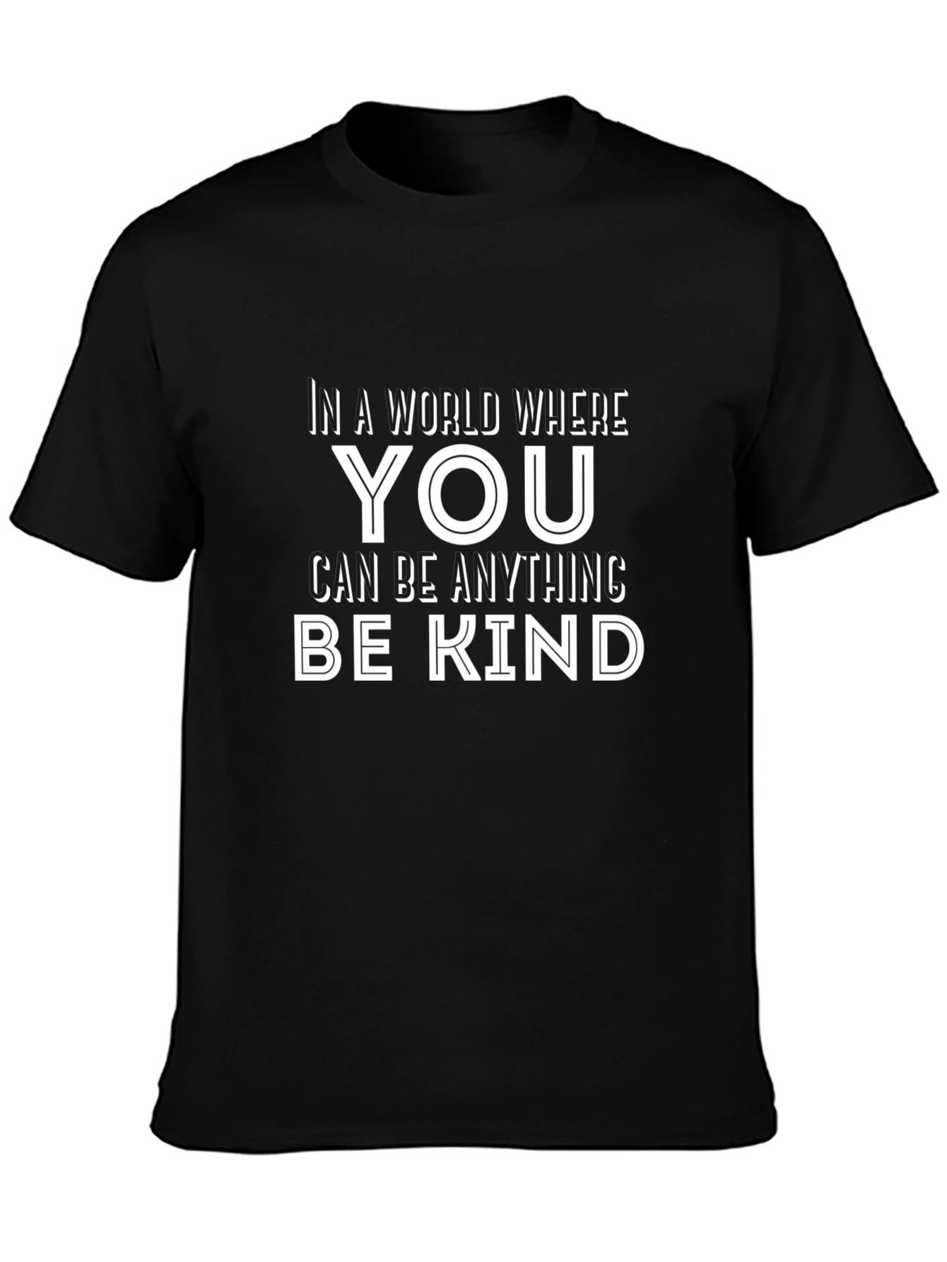 Be Kind Graphic Tee - Positive Message Shirt