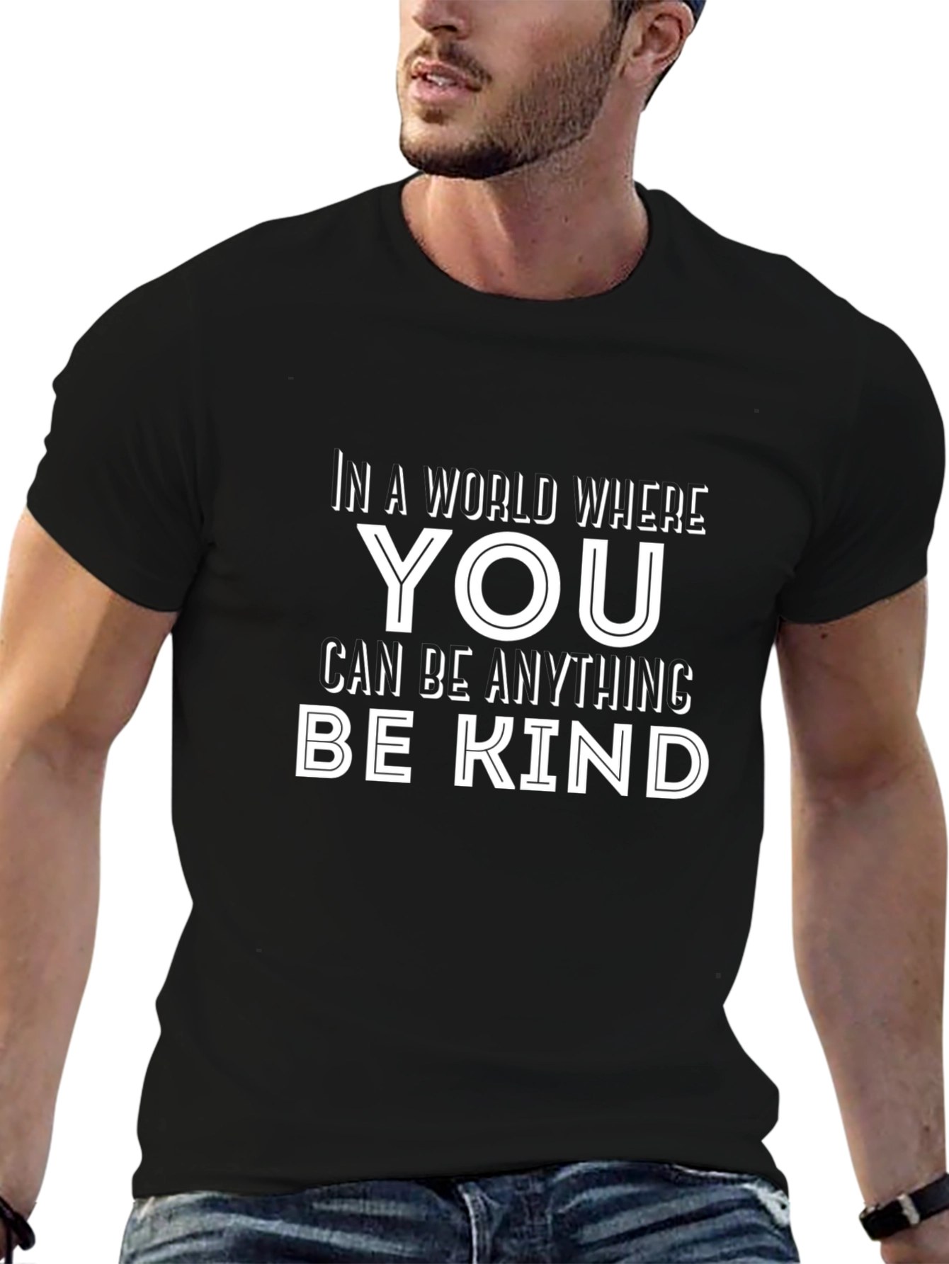 Be Kind Graphic Tee - Positive Message Shirt