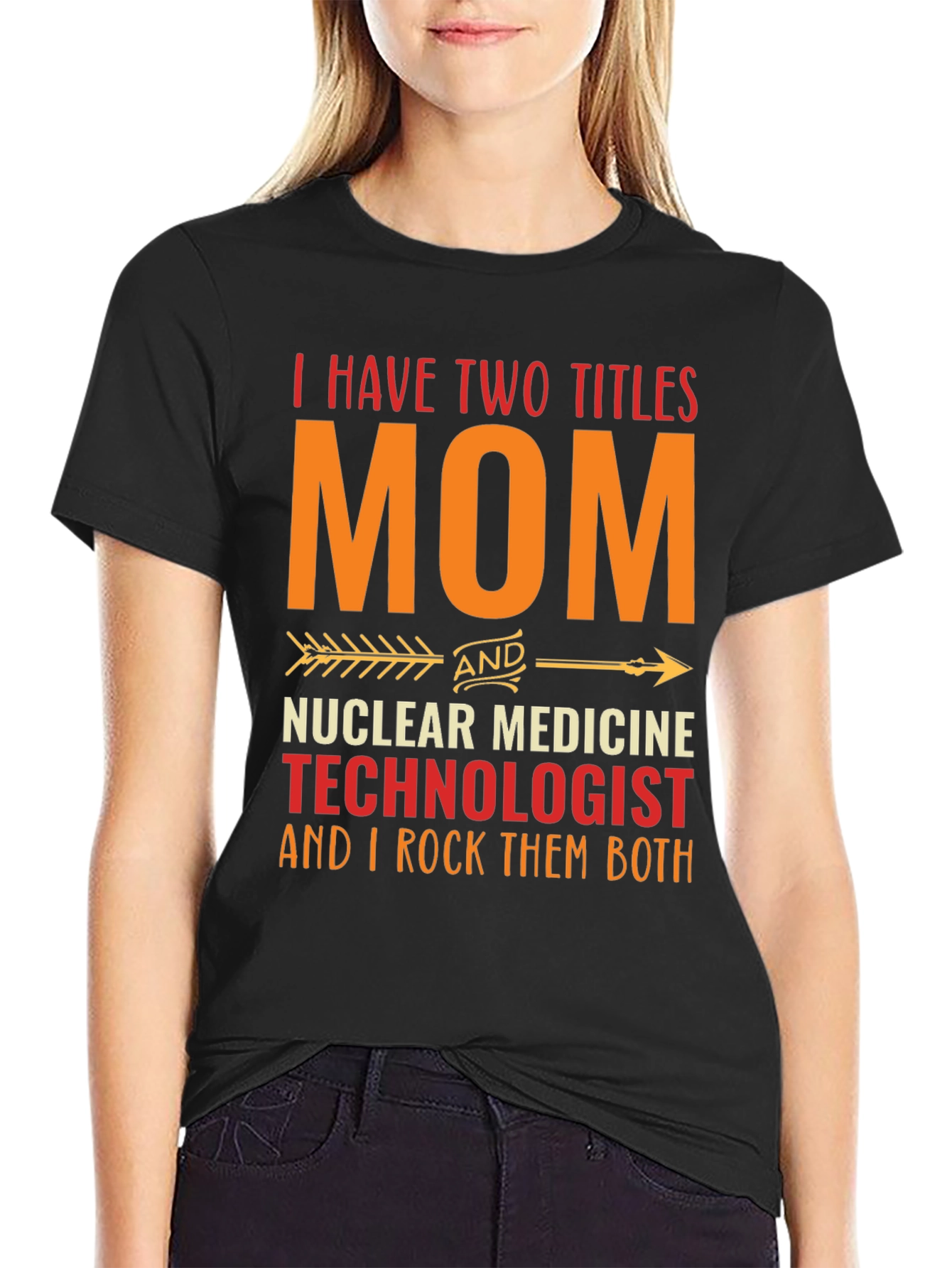 Mom Nuclear Medicine Technologist T-Shirt