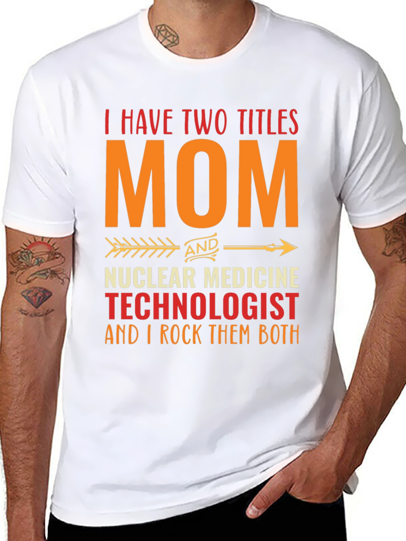 Mom Nuclear Medicine Technologist T-Shirt