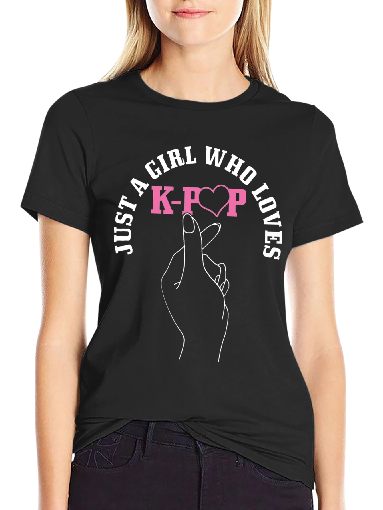 K-Pop Girl T-Shirt - Korean Music Lover Tee