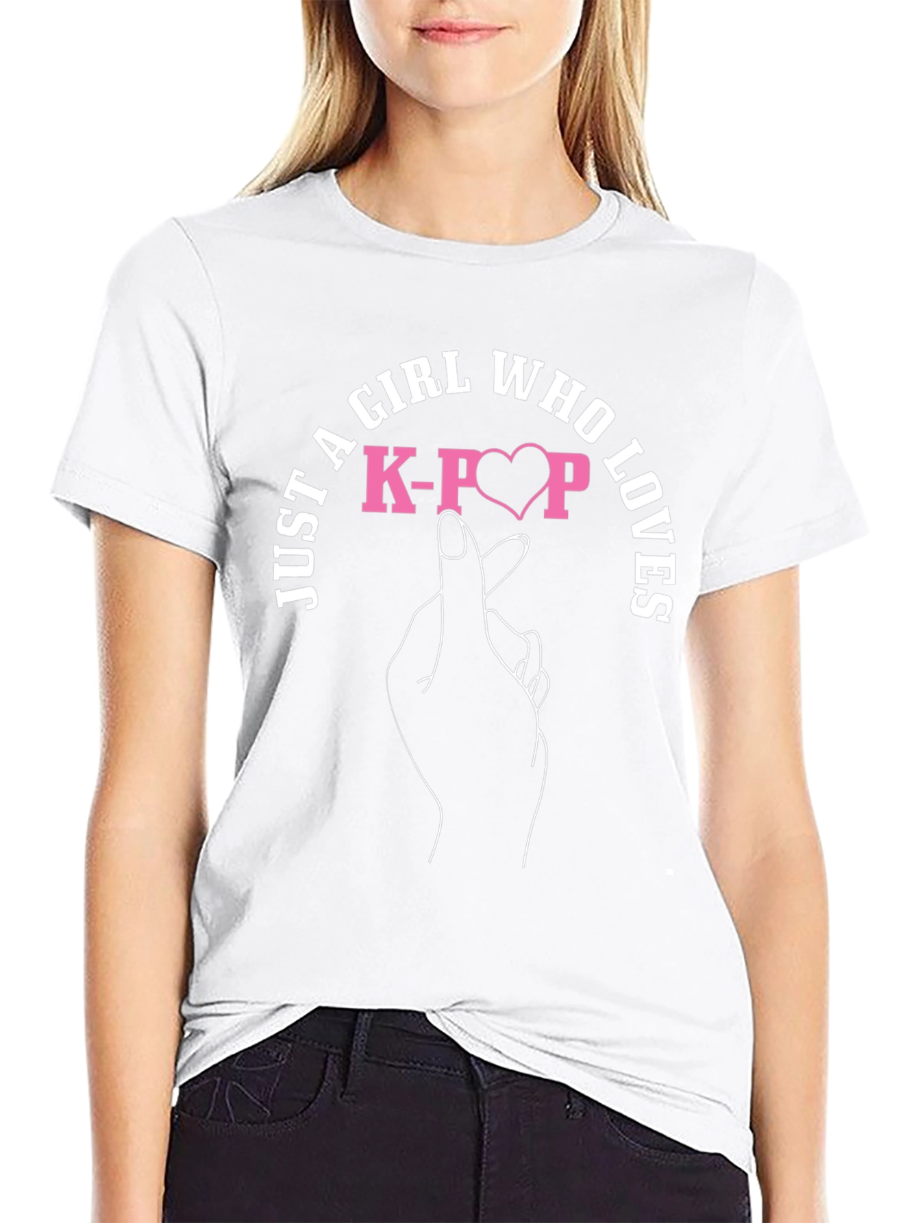 K-Pop Girl T-Shirt - Korean Music Lover Tee