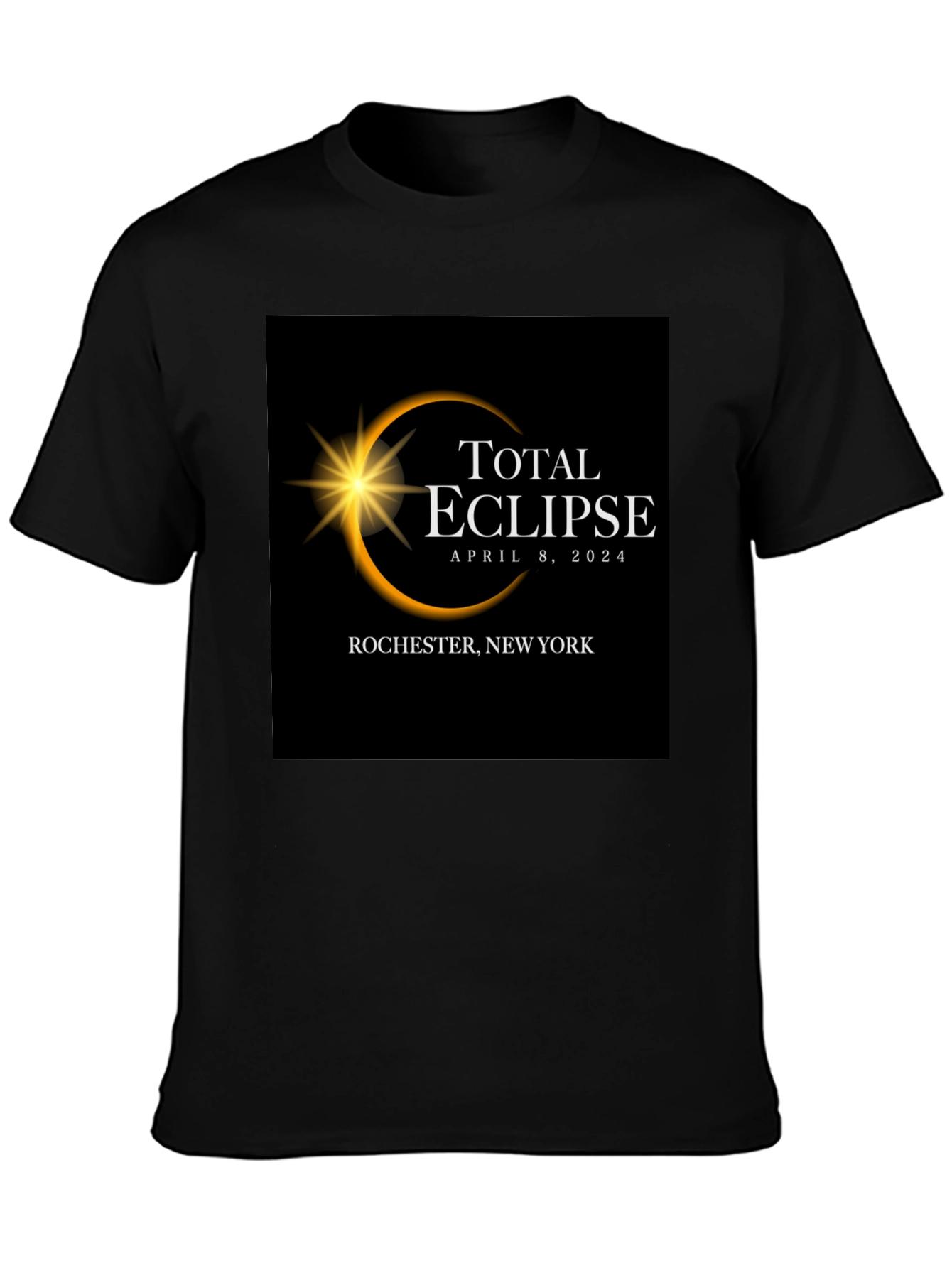 Total Eclipse April 8 2024 Rochester NY T-Shirt