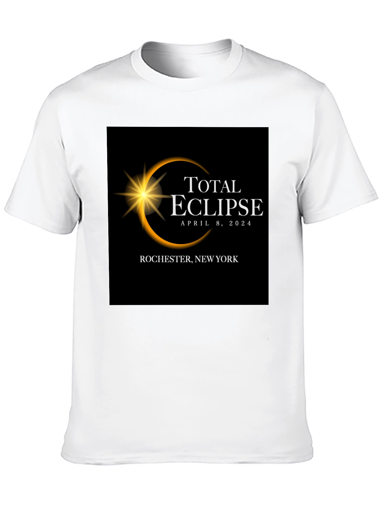 Total Eclipse April 8 2024 Rochester NY T-Shirt