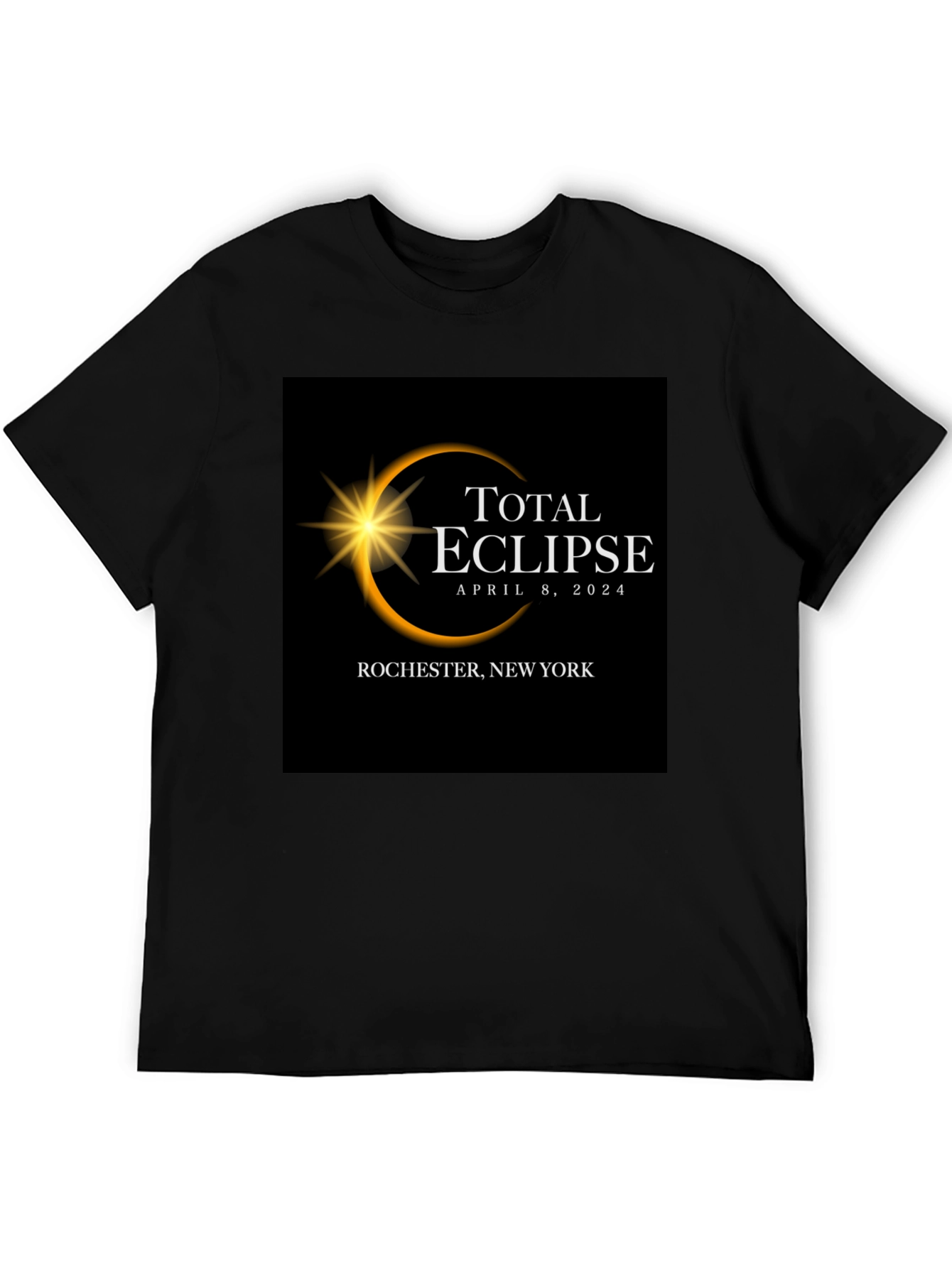 Total Eclipse April 8 2024 Rochester NY T-Shirt