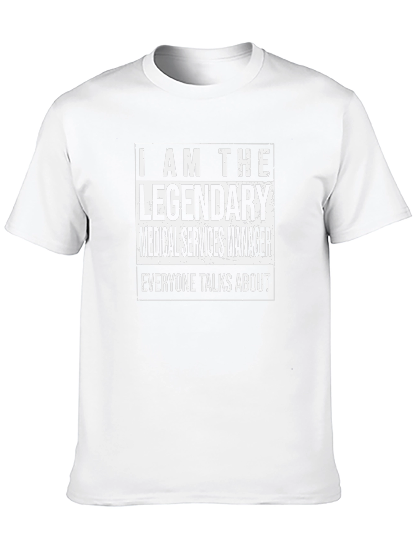 Legendary Medical Services Manager Black T-Shirt