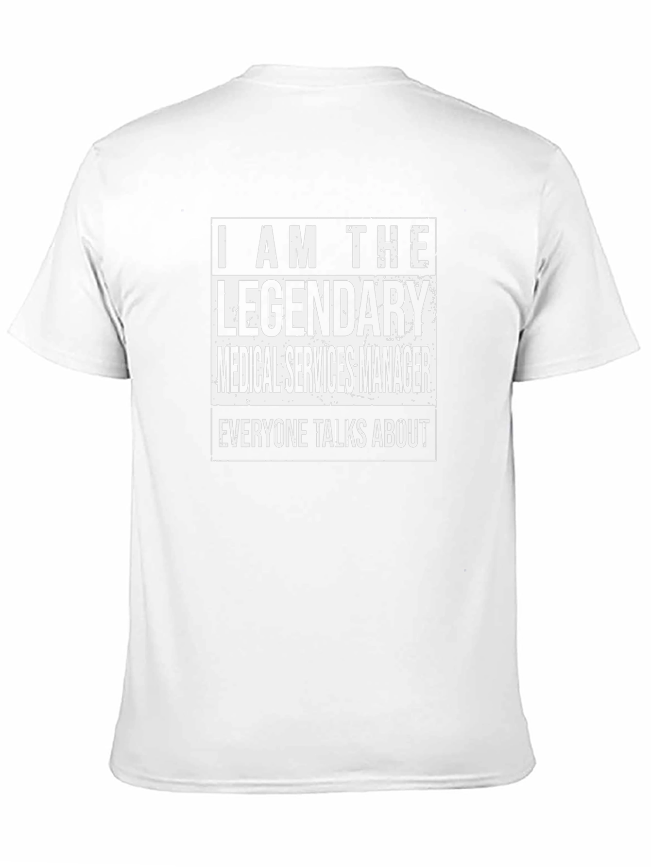 Legendary Medical Services Manager Black T-Shirt