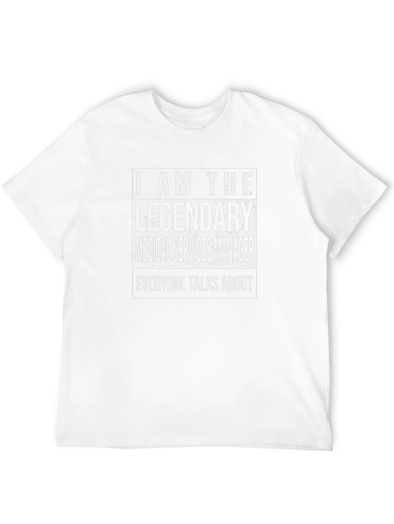 Legendary Medical Services Manager Black T-Shirt