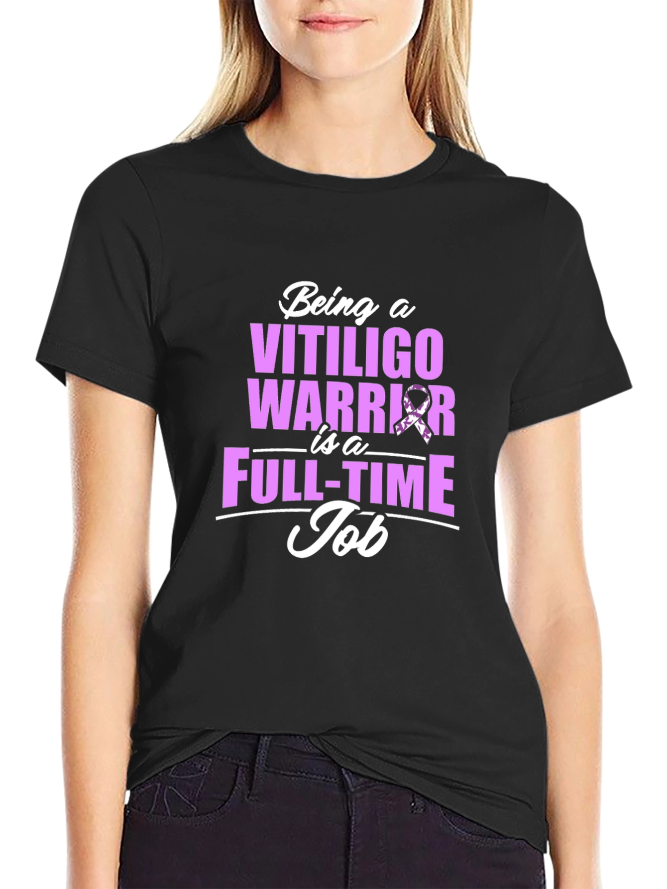 Vitiligo Awareness Warrior T-Shirt