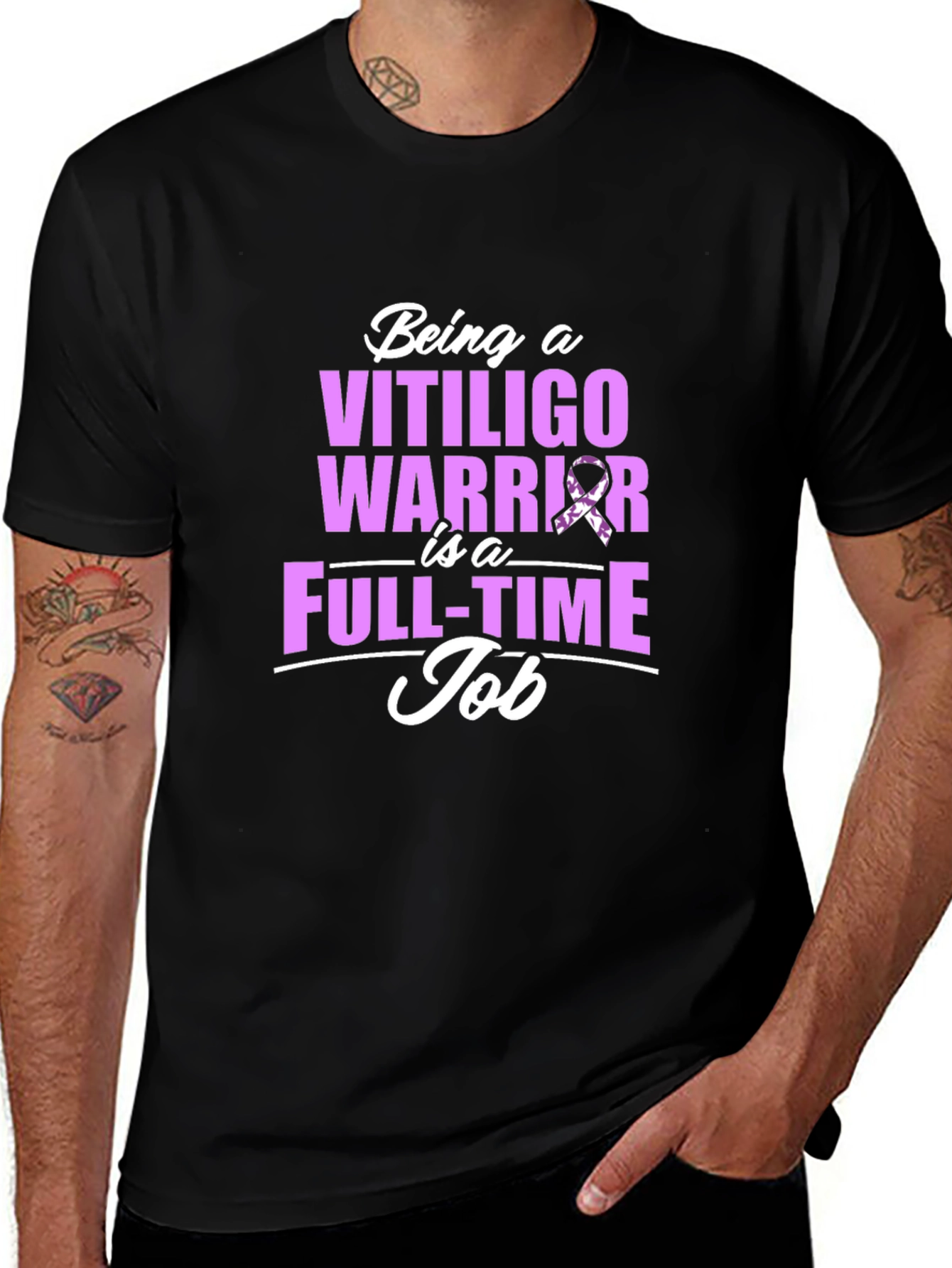 Vitiligo Awareness Warrior T-Shirt