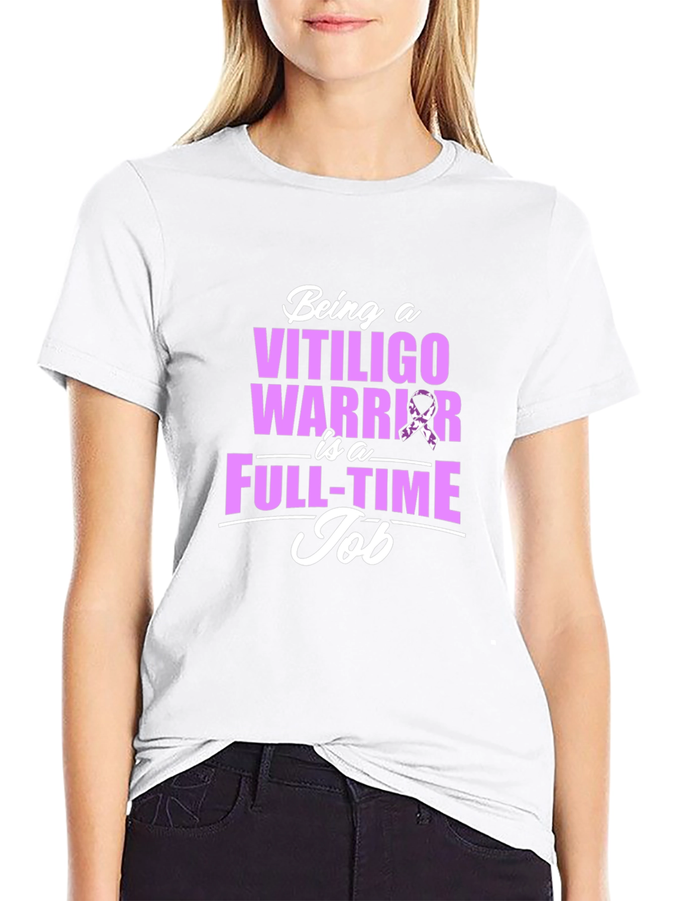 Vitiligo Awareness Warrior T-Shirt