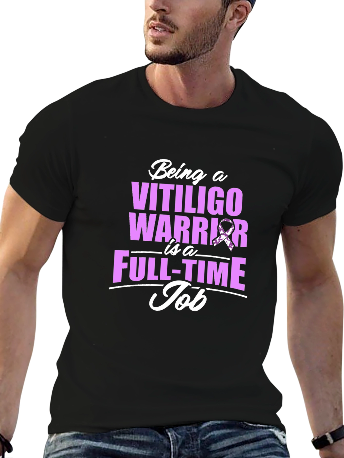 Vitiligo Awareness Warrior T-Shirt